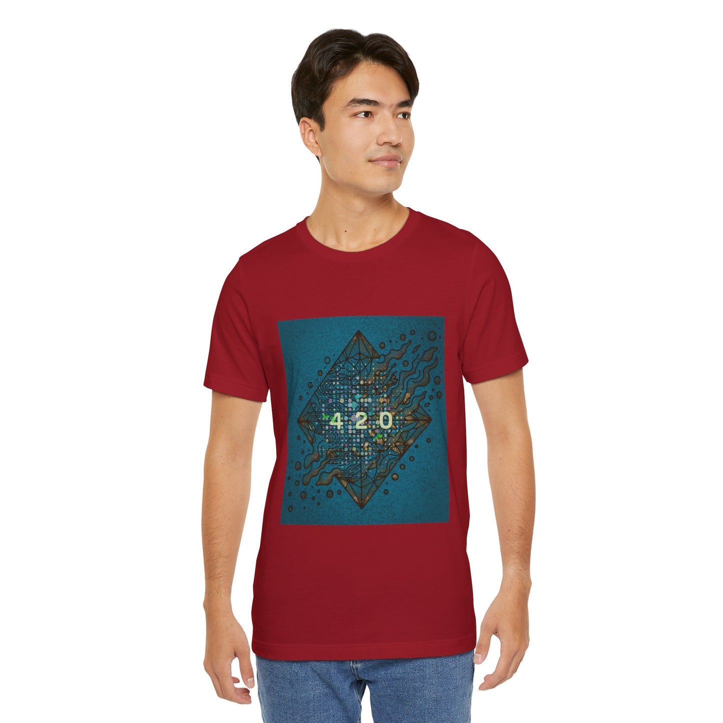 420 Graphic Unisex Jersey Tee - Casual Vibe for Celebrations