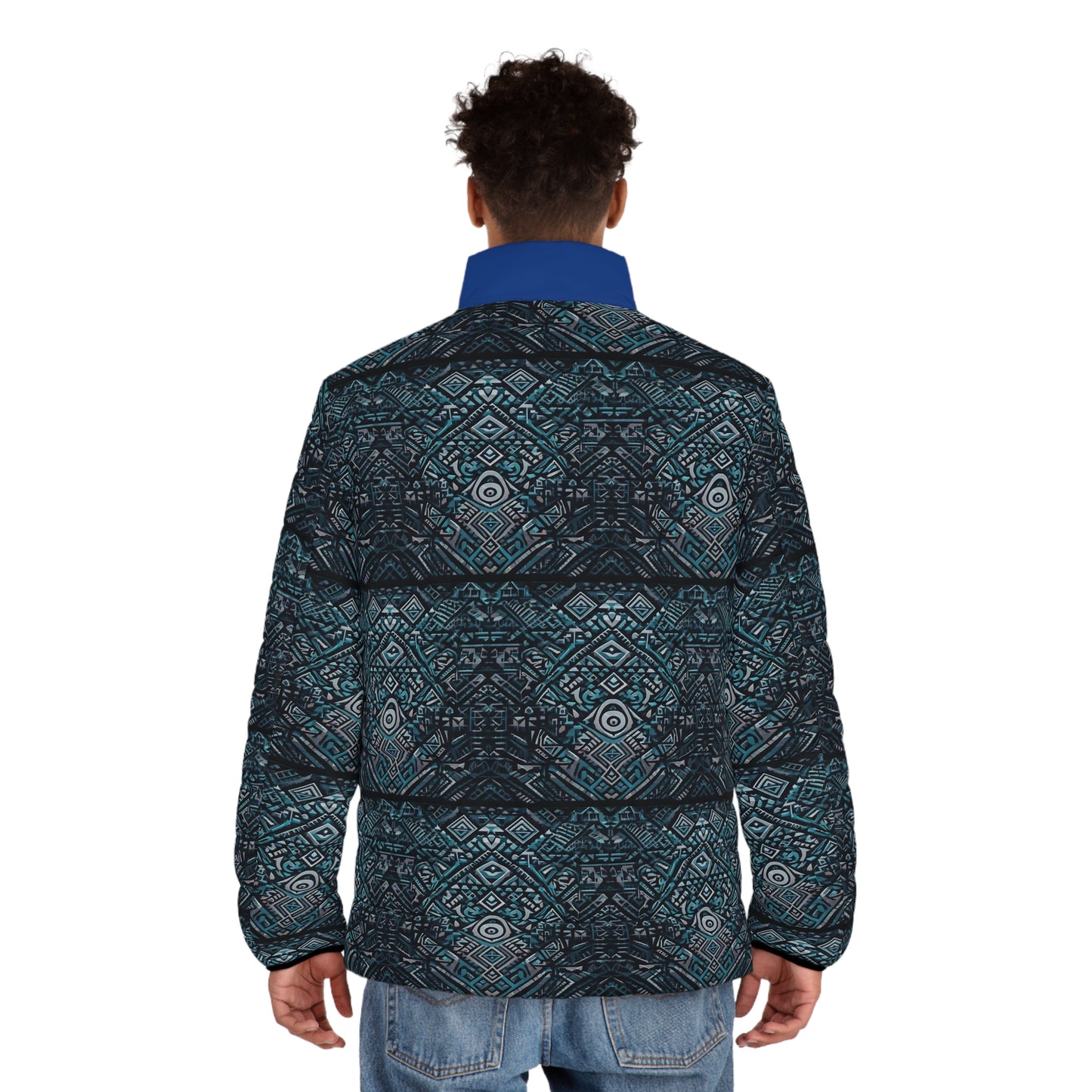 All Weather Men's Puffer Jacket (AOP)