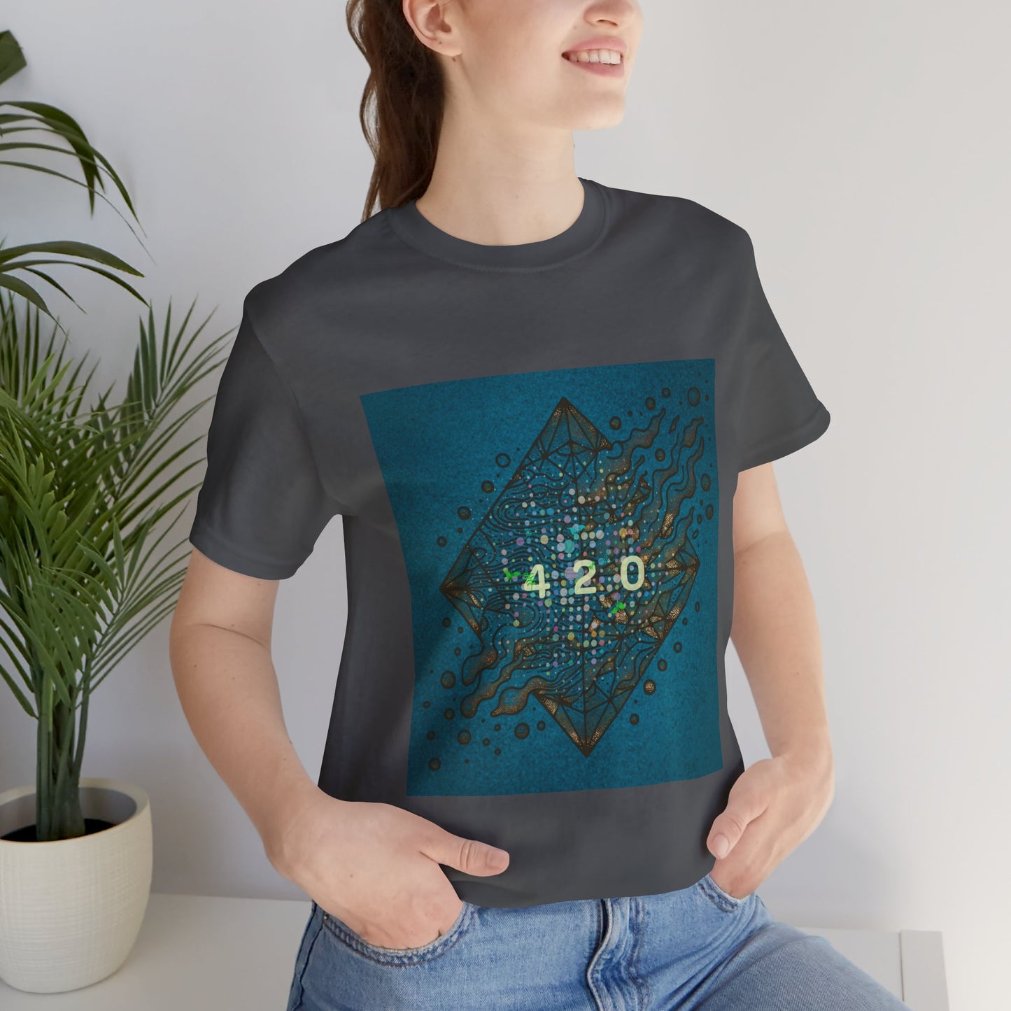 420 Graphic Unisex Jersey Tee - Casual Vibe for Celebrations