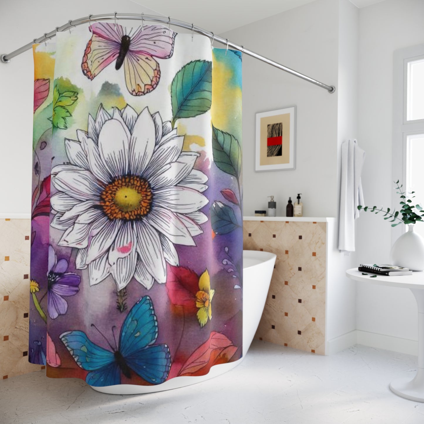 The Unexpected Bloom Shower Curtains