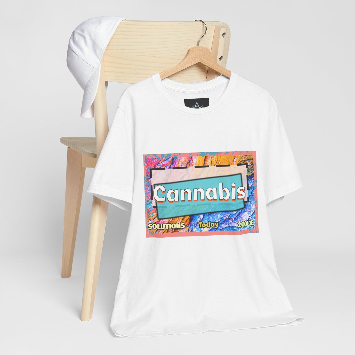 Trendy Cannabis Solutions Tee - Unisex Jersey Short Sleeve T-Shirt