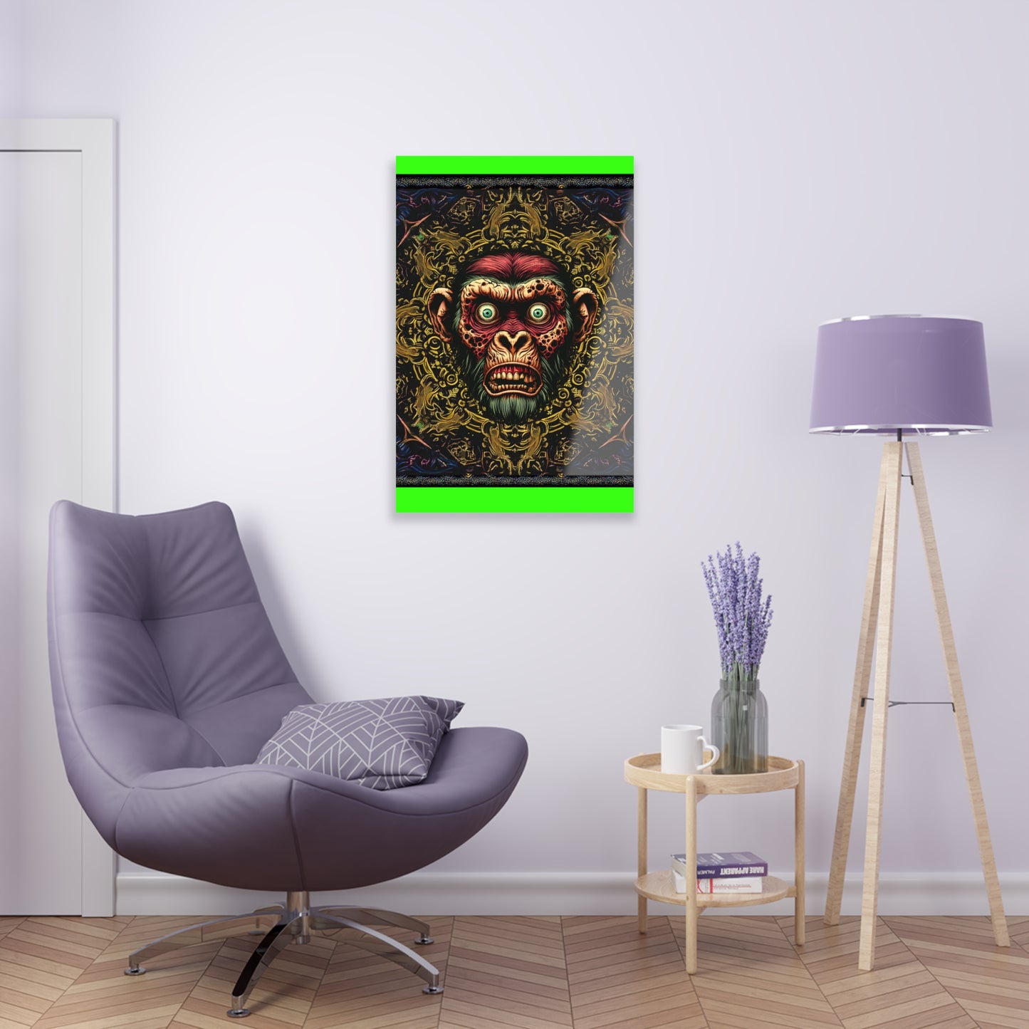 Welcome to the Monkey Arena Acrylic Print
