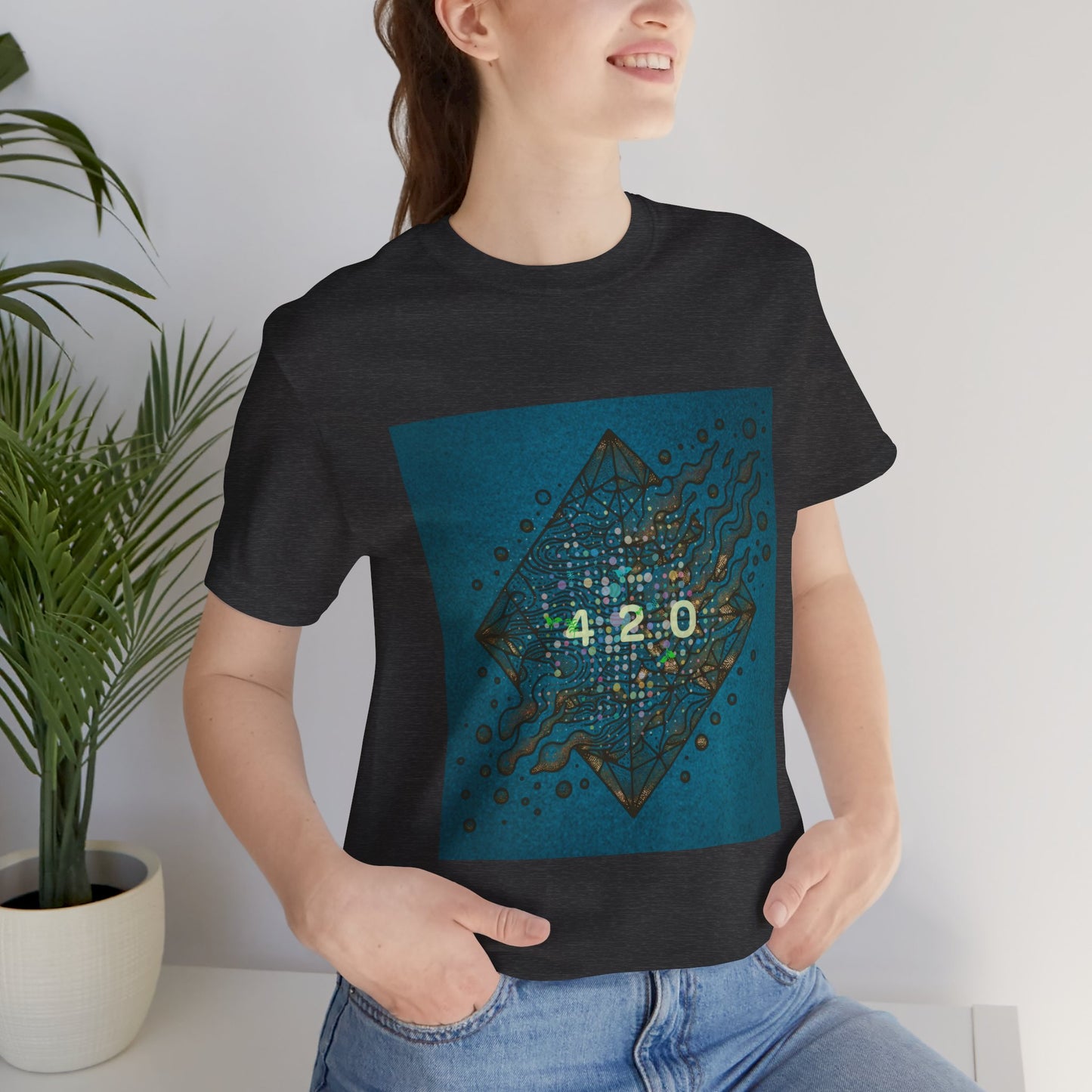 420 Graphic Unisex Jersey Tee - Casual Vibe for Celebrations