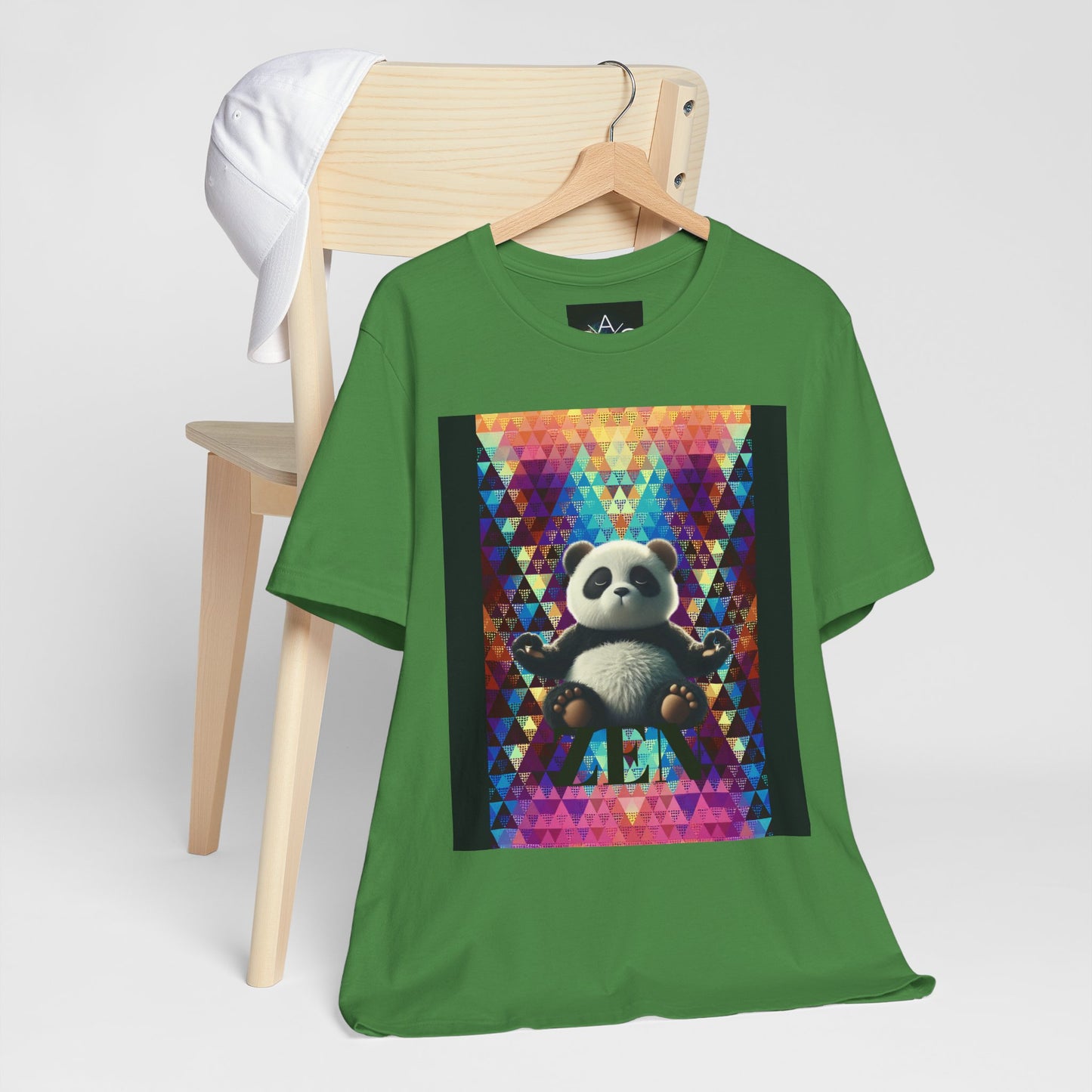 Colorful Panda Graphic Tee - Unisex Jersey Short Sleeve