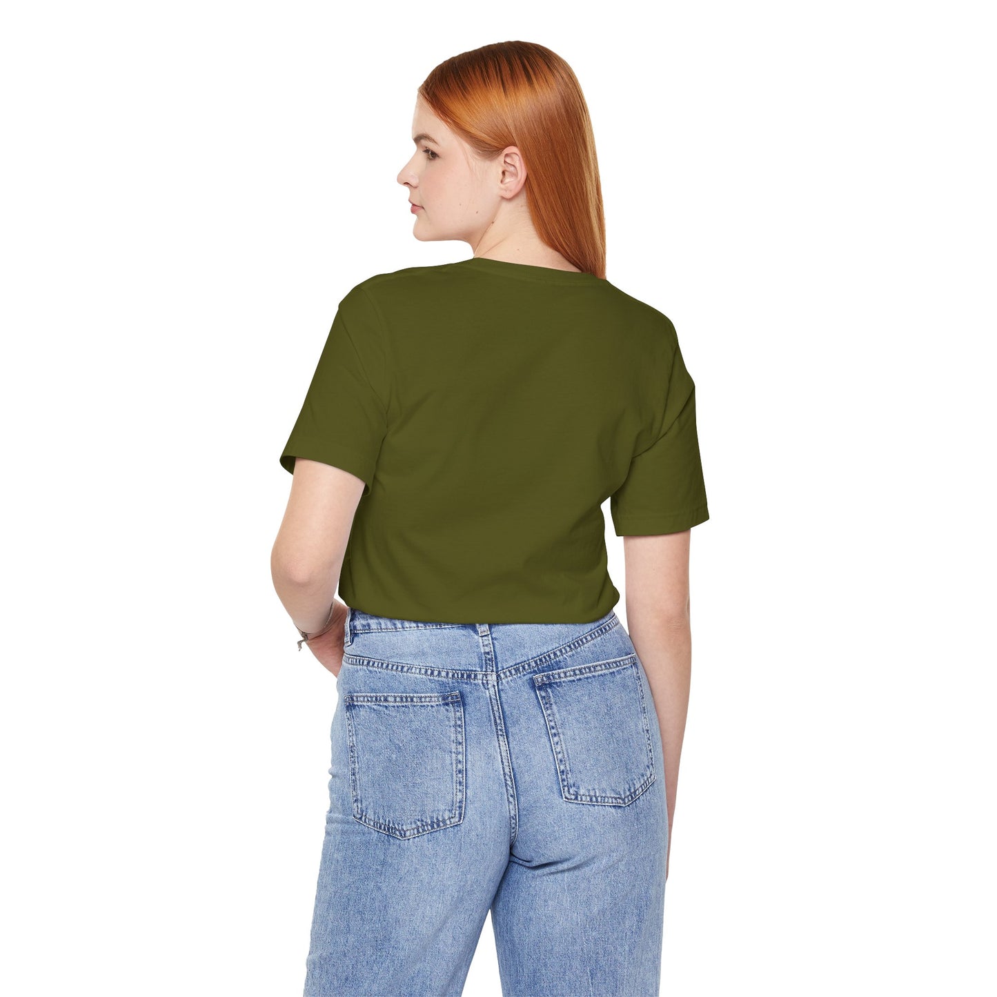 Vibrant Leaf Graphic Tee - Unisex Jersey Short Sleeve T-Shirt