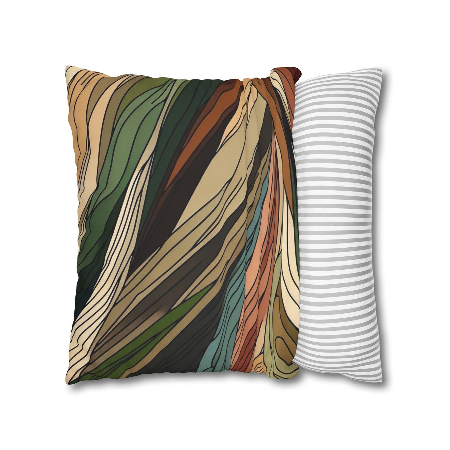 Square Poly Canvas Pillowcase