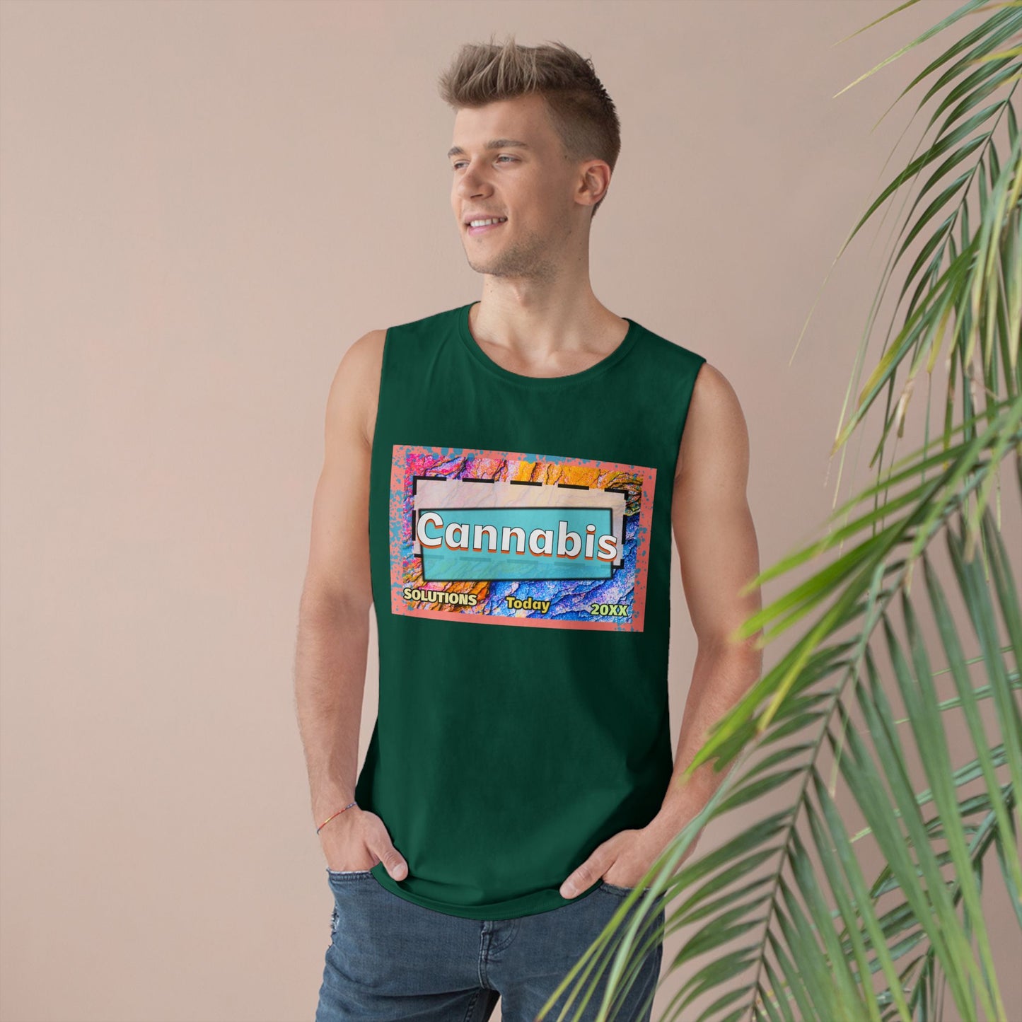 Colorful Cannabis Solutions Unisex Tank Top