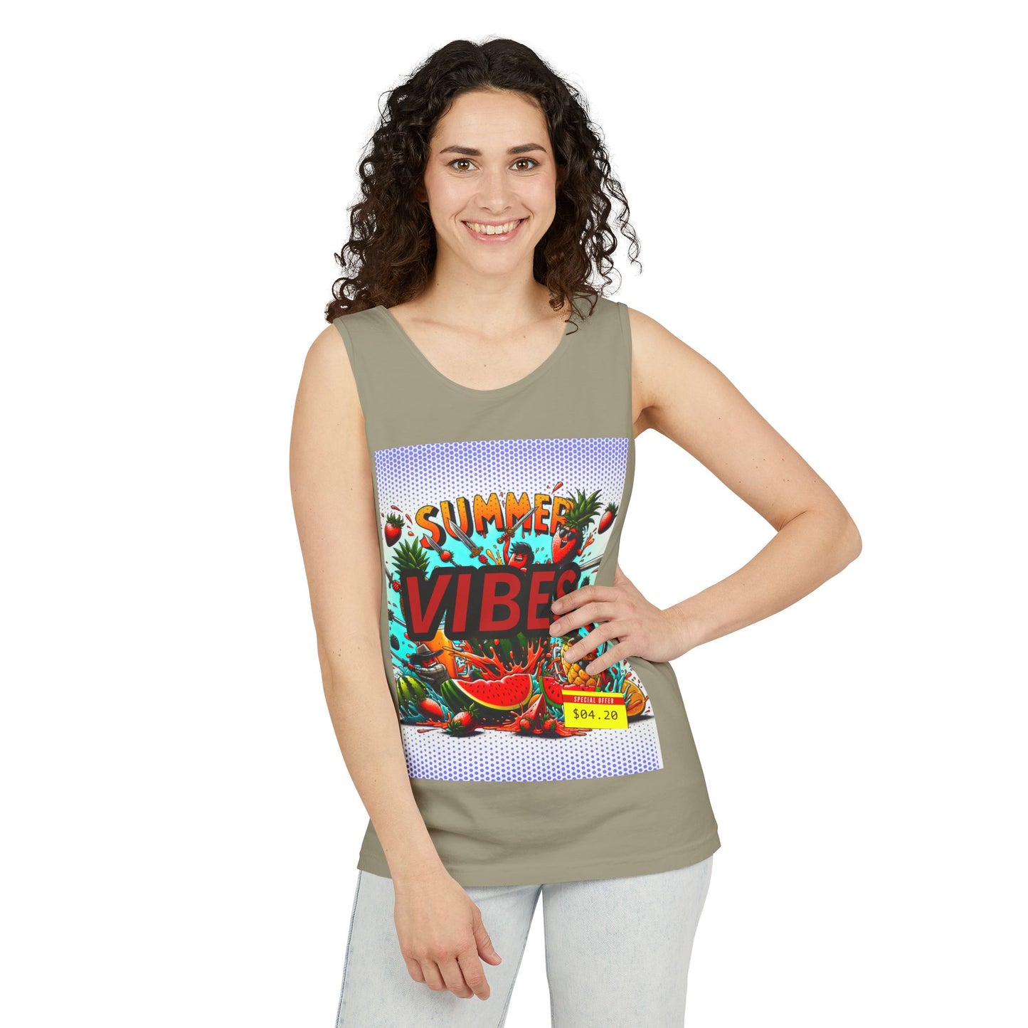 Summer Vibes Unisex Tank Top - Perfect for Beach Days & Festivals