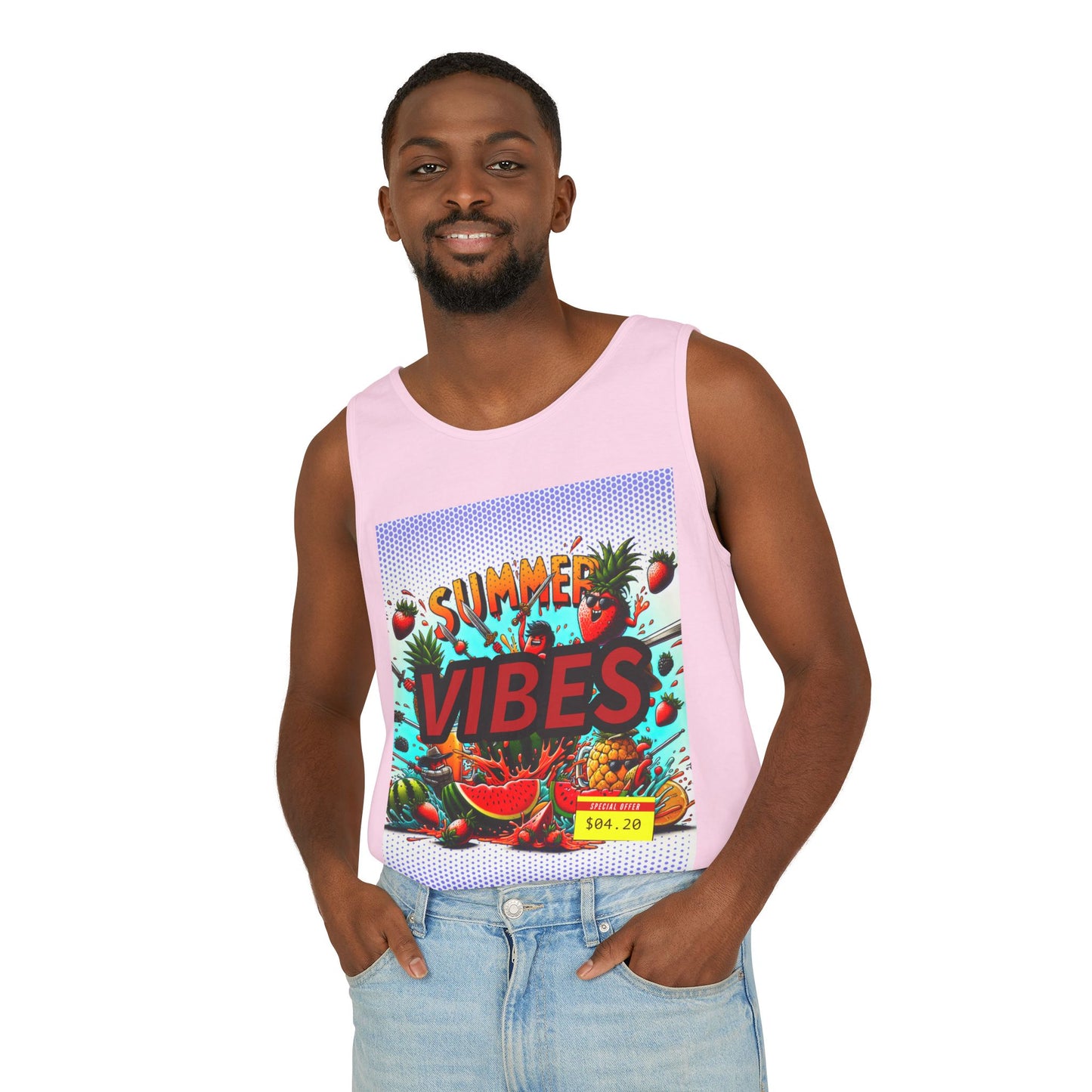 Summer Vibes Unisex Tank Top - Perfect for Beach Days & Festivals