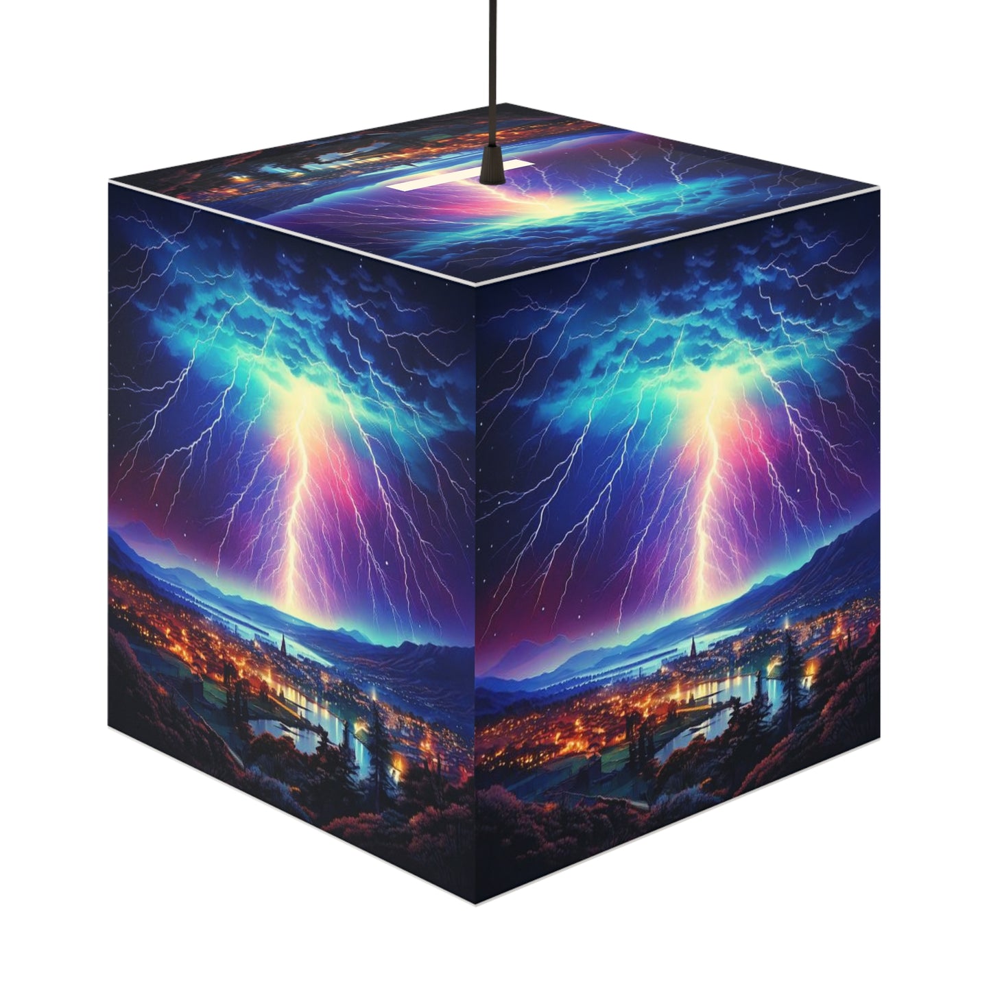 Simple Alluring Style Lighting Cube Lamp