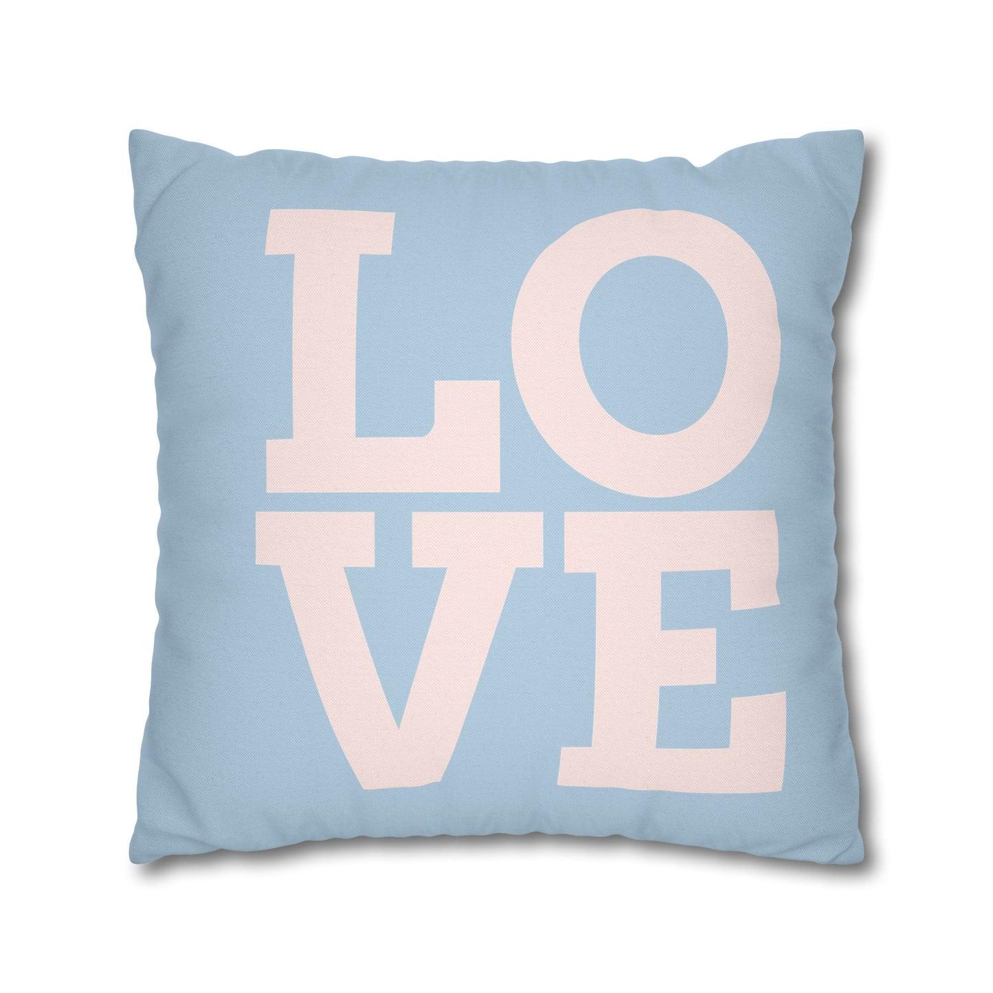 Spun Polyester Square Pillowcase