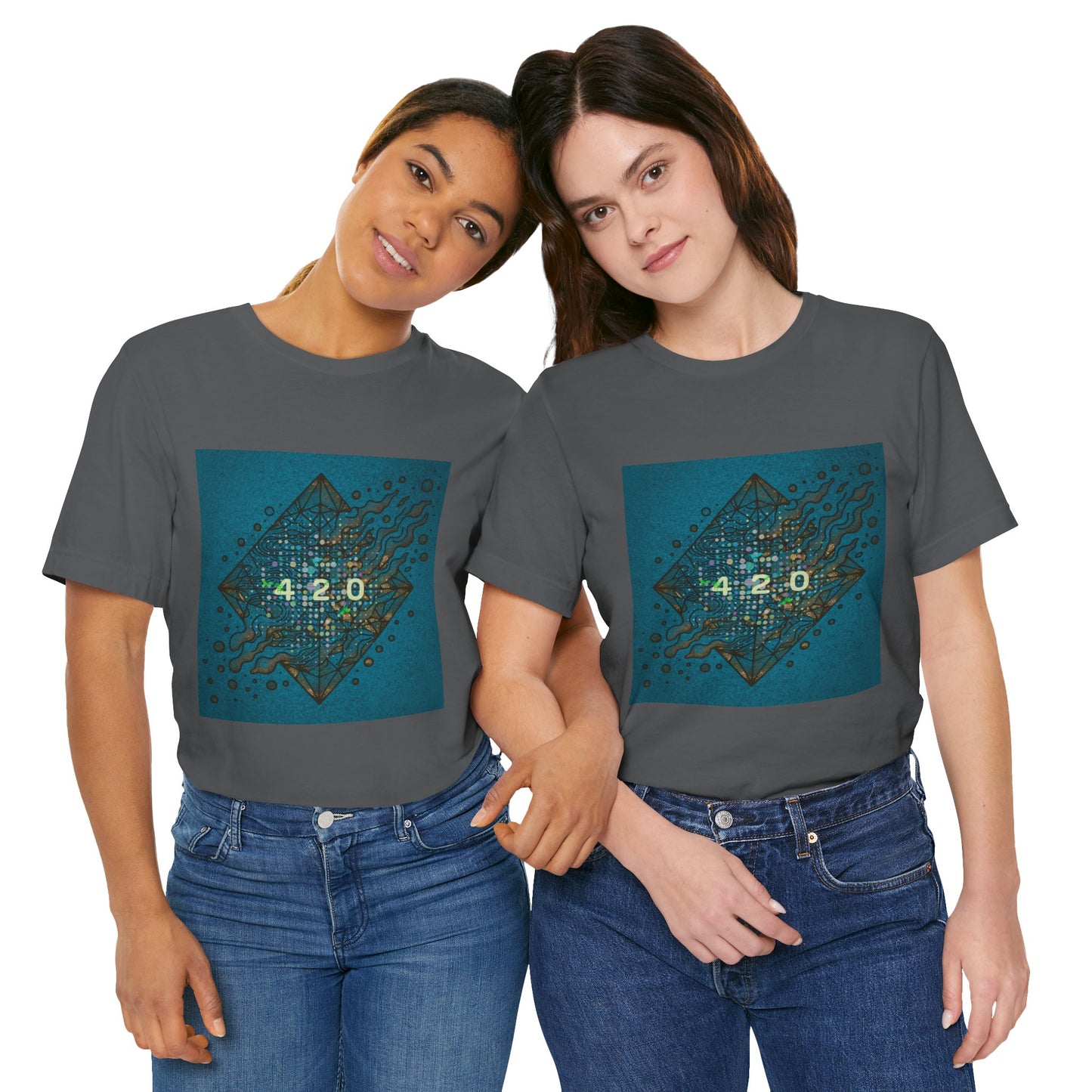 420 Graphic Unisex Jersey Tee - Casual Vibe for Celebrations
