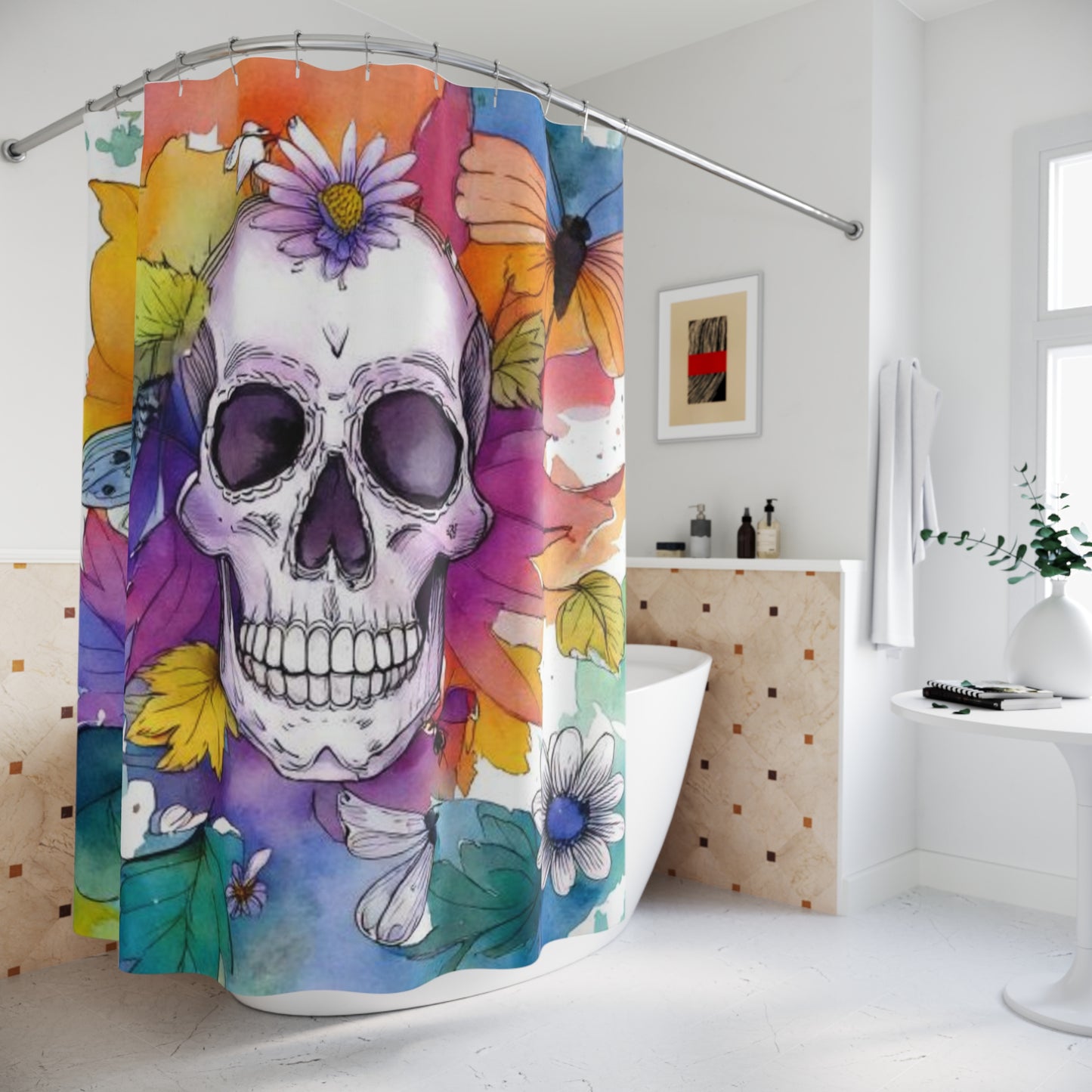 Whisper of Spring and Eternity Shower Curtains
