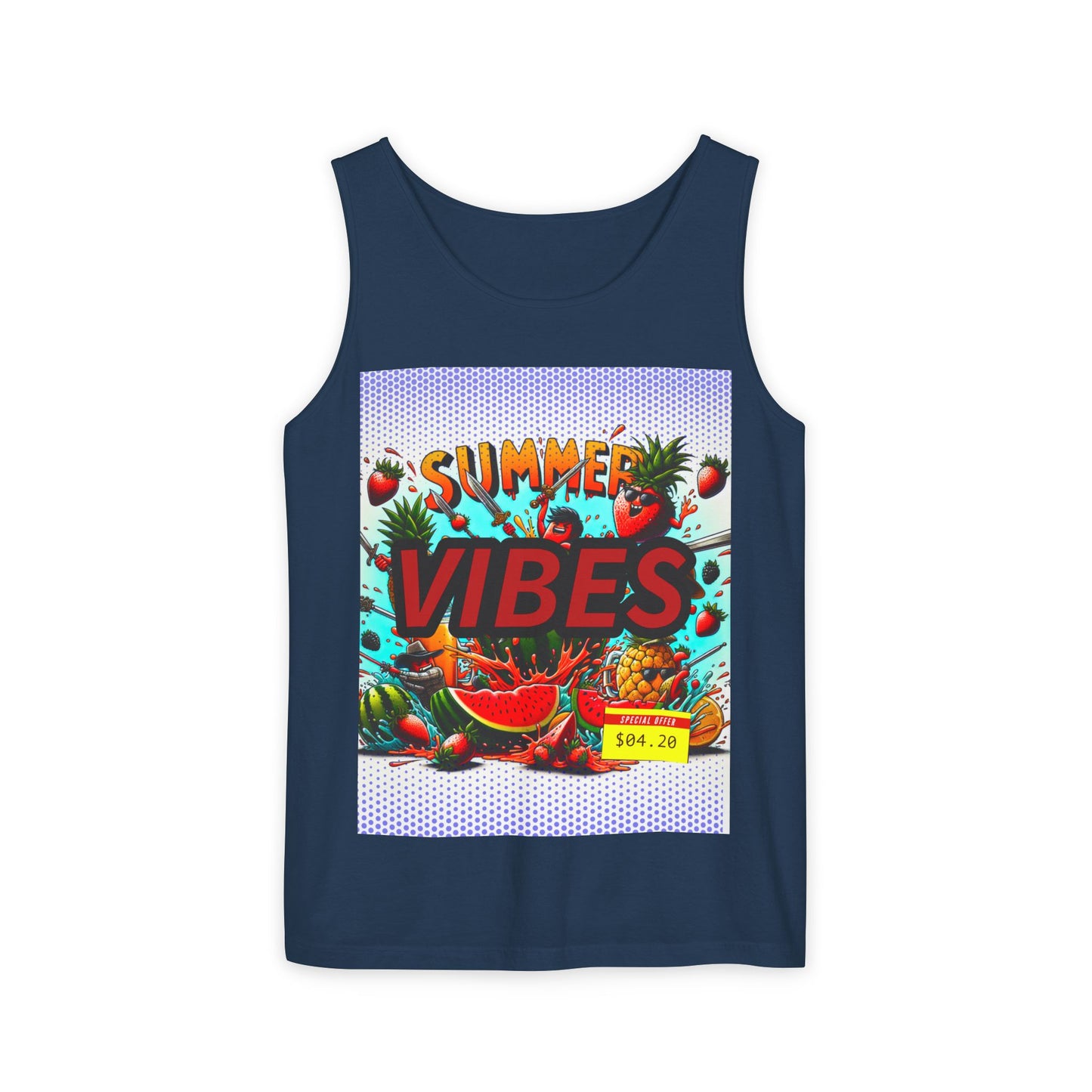 Summer Vibes Unisex Tank Top - Perfect for Beach Days & Festivals