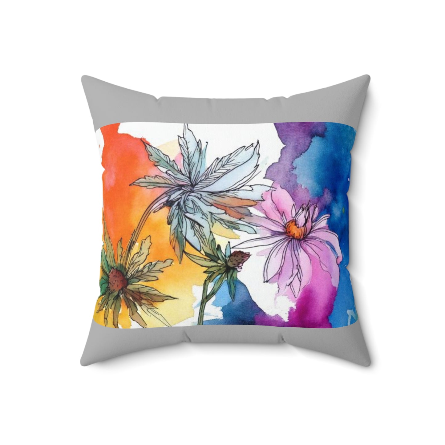 Choose Your Style With Spun Polyester Square Pillow