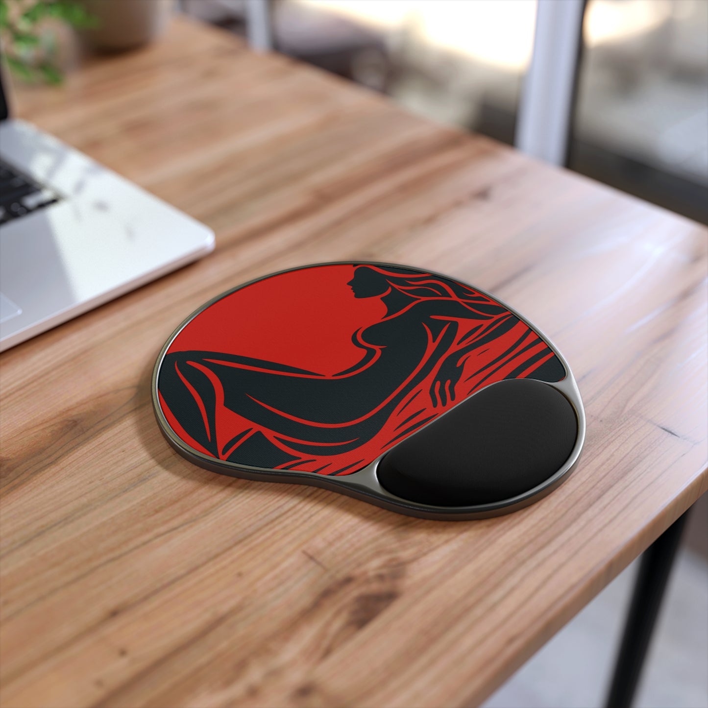 La La Mouse Pad With Wrist Rest
