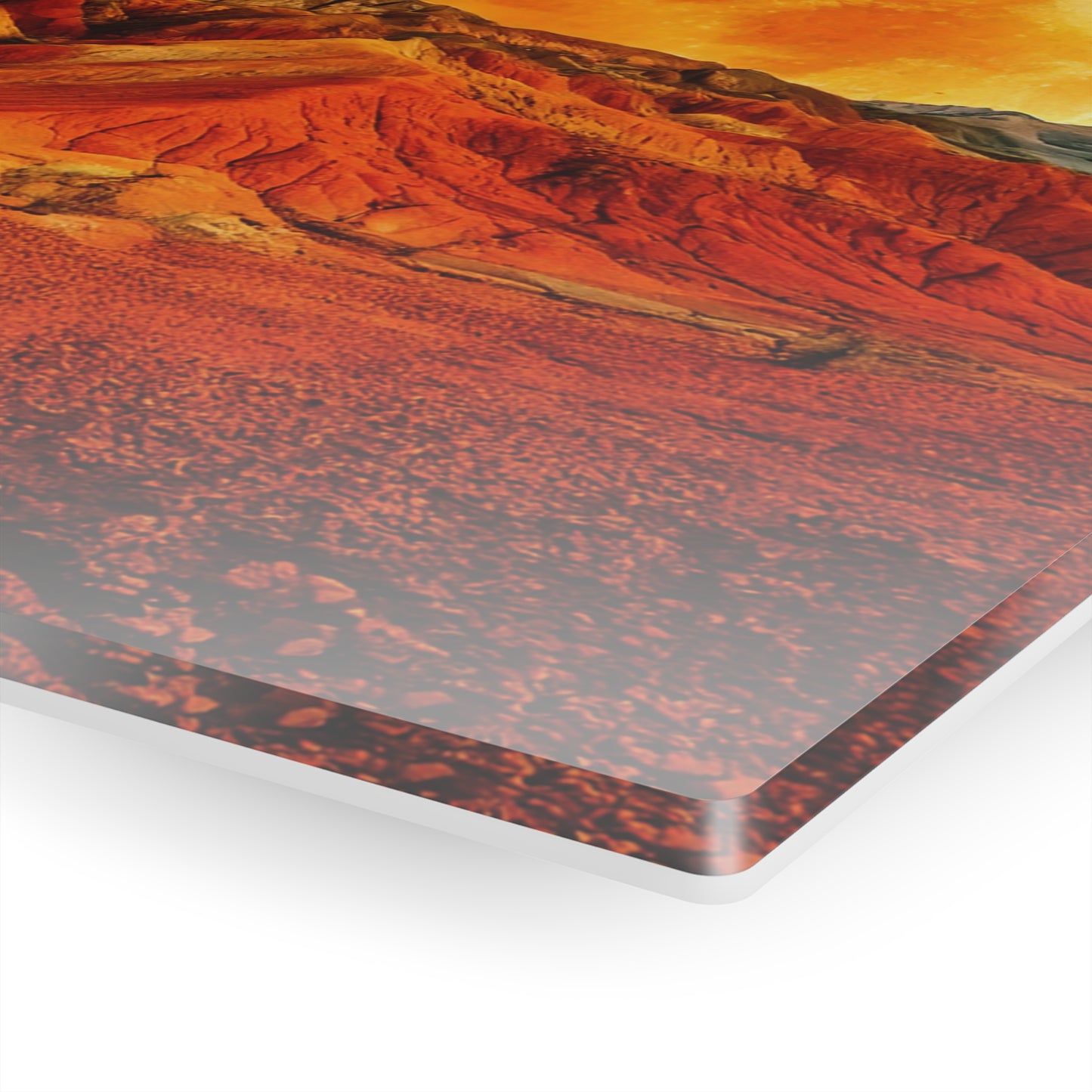 Yellow Planet Acrylic Prints