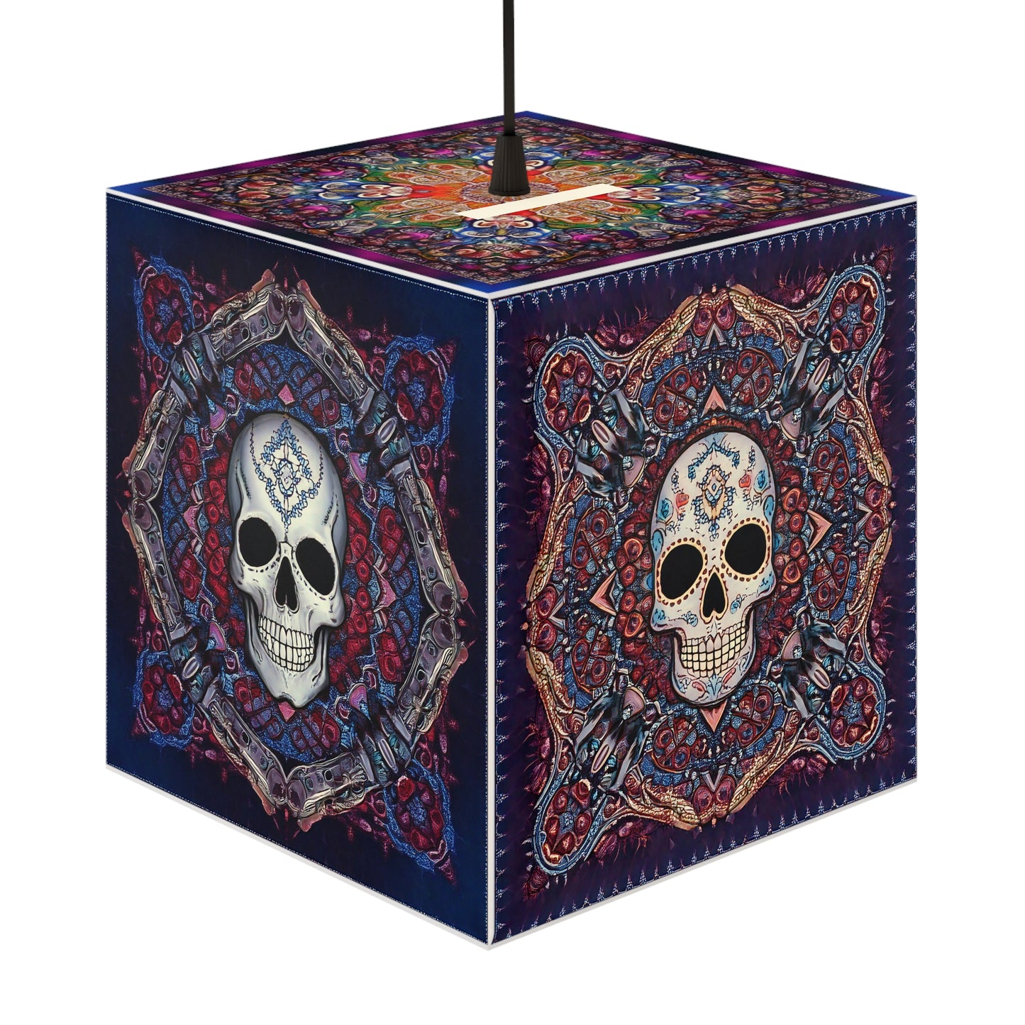 Skull Buddies Light Cube Lamp