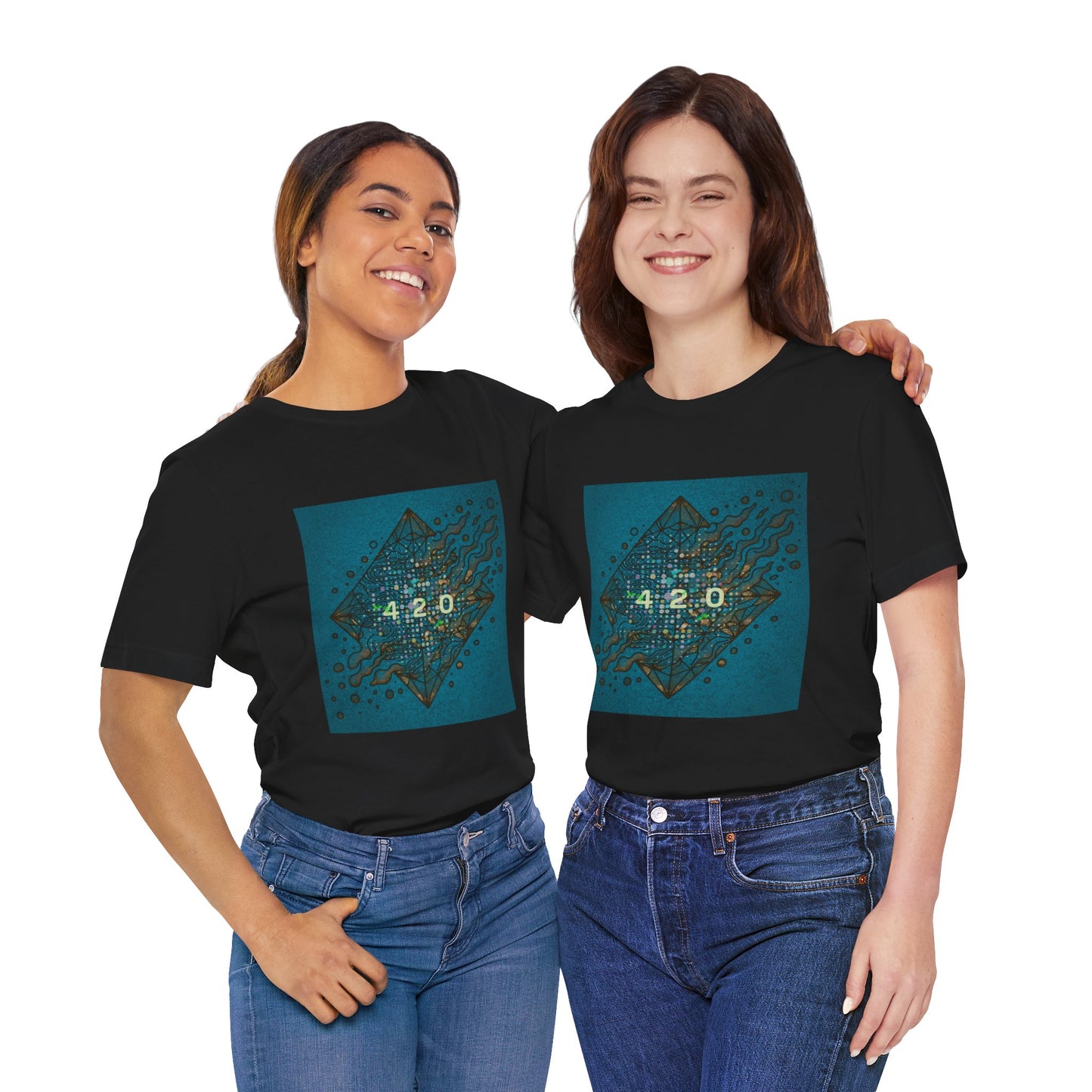 420 Graphic Unisex Jersey Tee - Casual Vibe for Celebrations