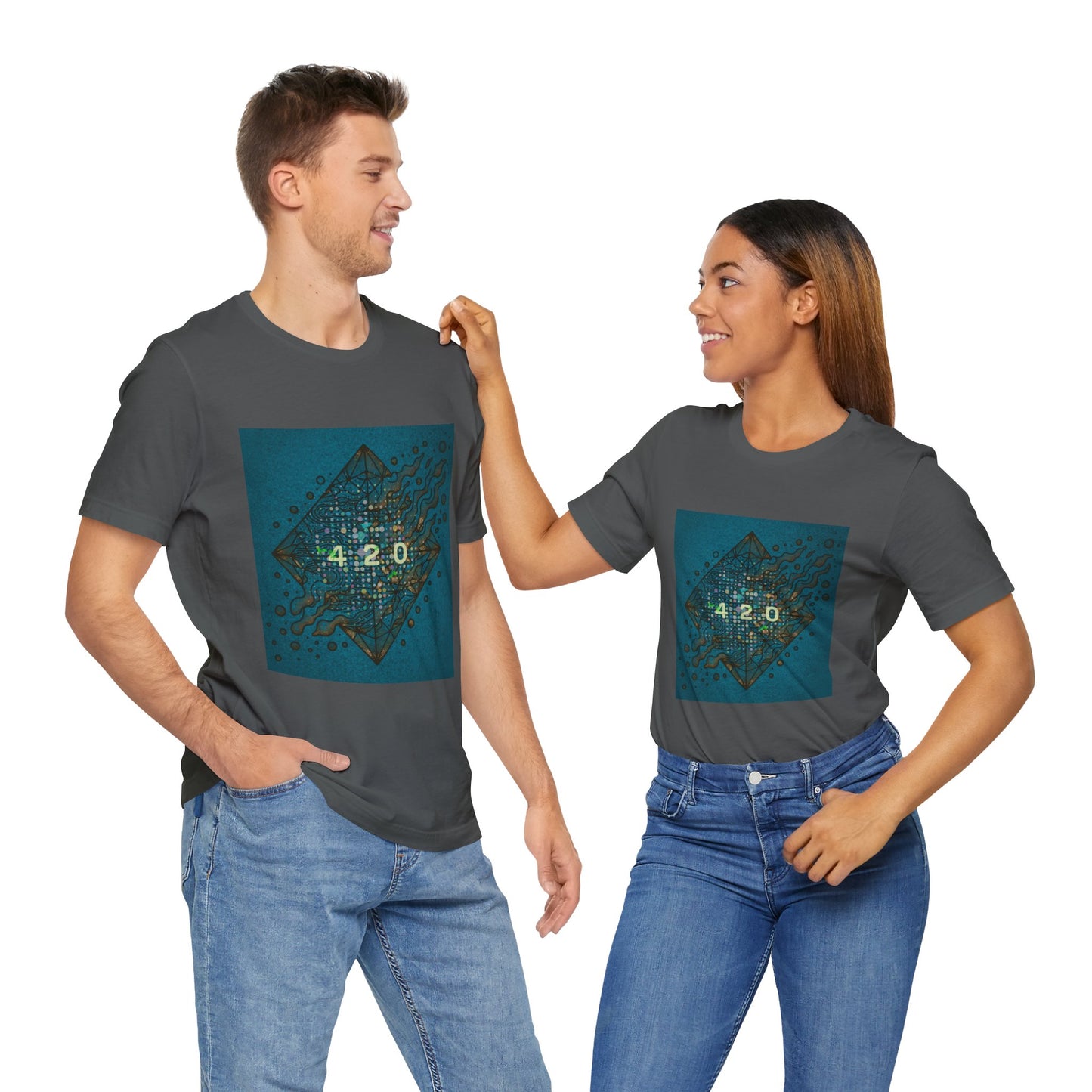 420 Graphic Unisex Jersey Tee - Casual Vibe for Celebrations