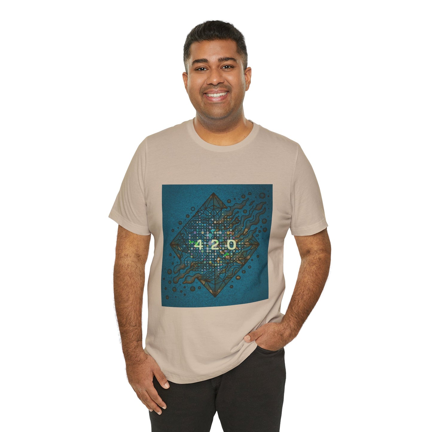 420 Graphic Unisex Jersey Tee - Casual Vibe for Celebrations
