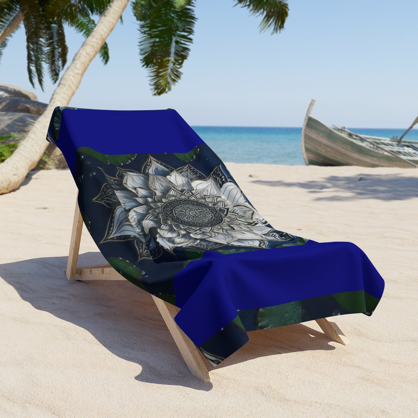 Simple Alluring Style Lily at the Beach Towel