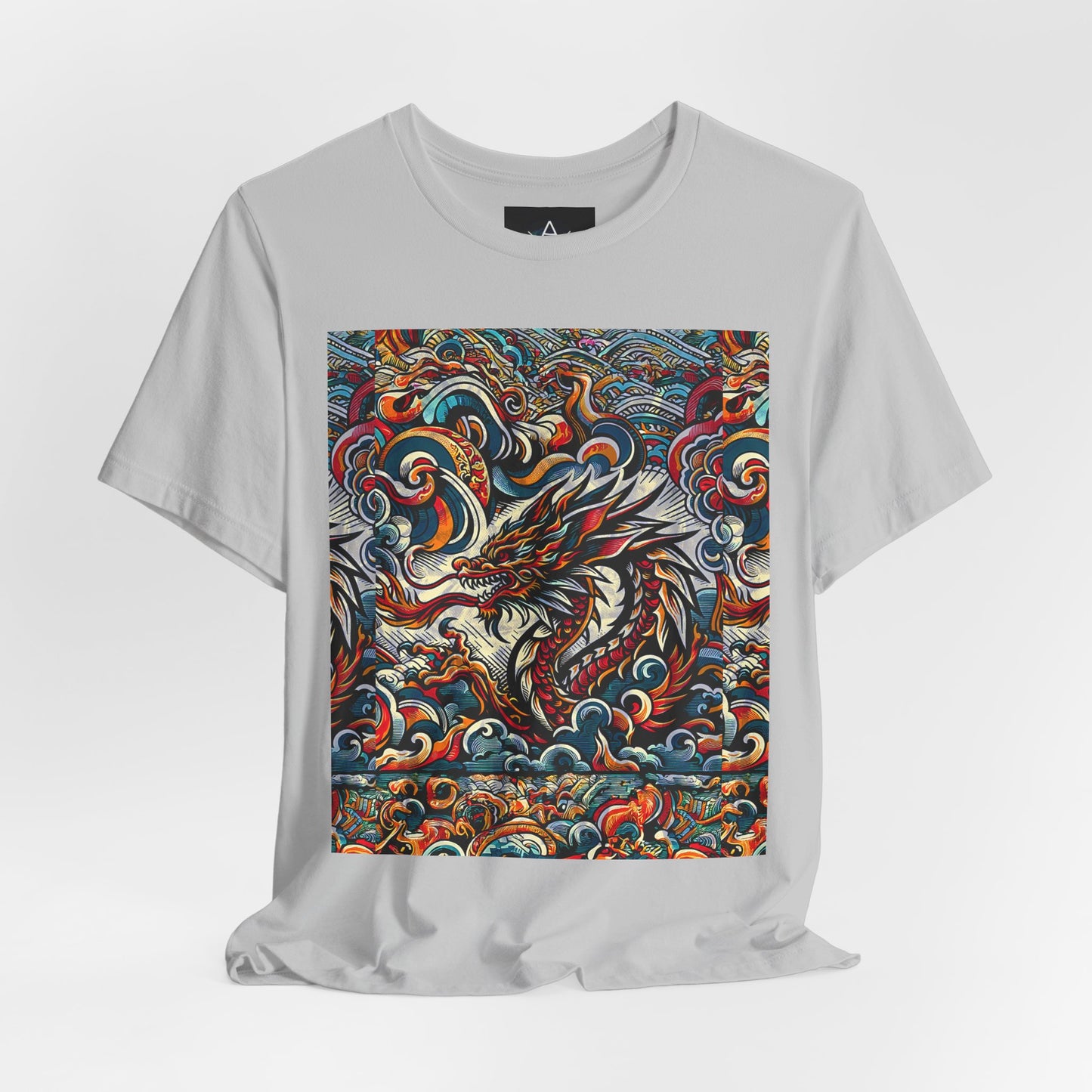 Vibrant Dragon Graphic Tee - Unisex Jersey Short Sleeve Shirt