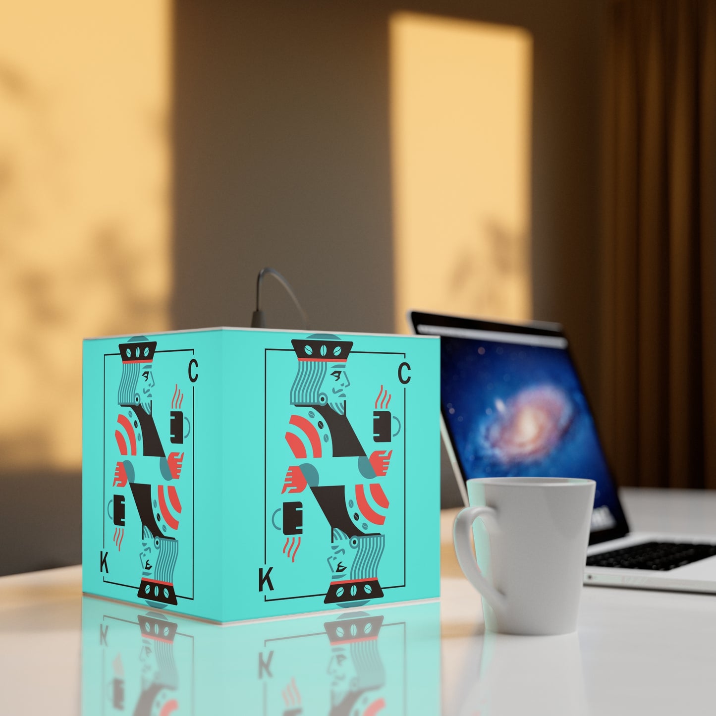 Morning Joe Light Cube Lamp
