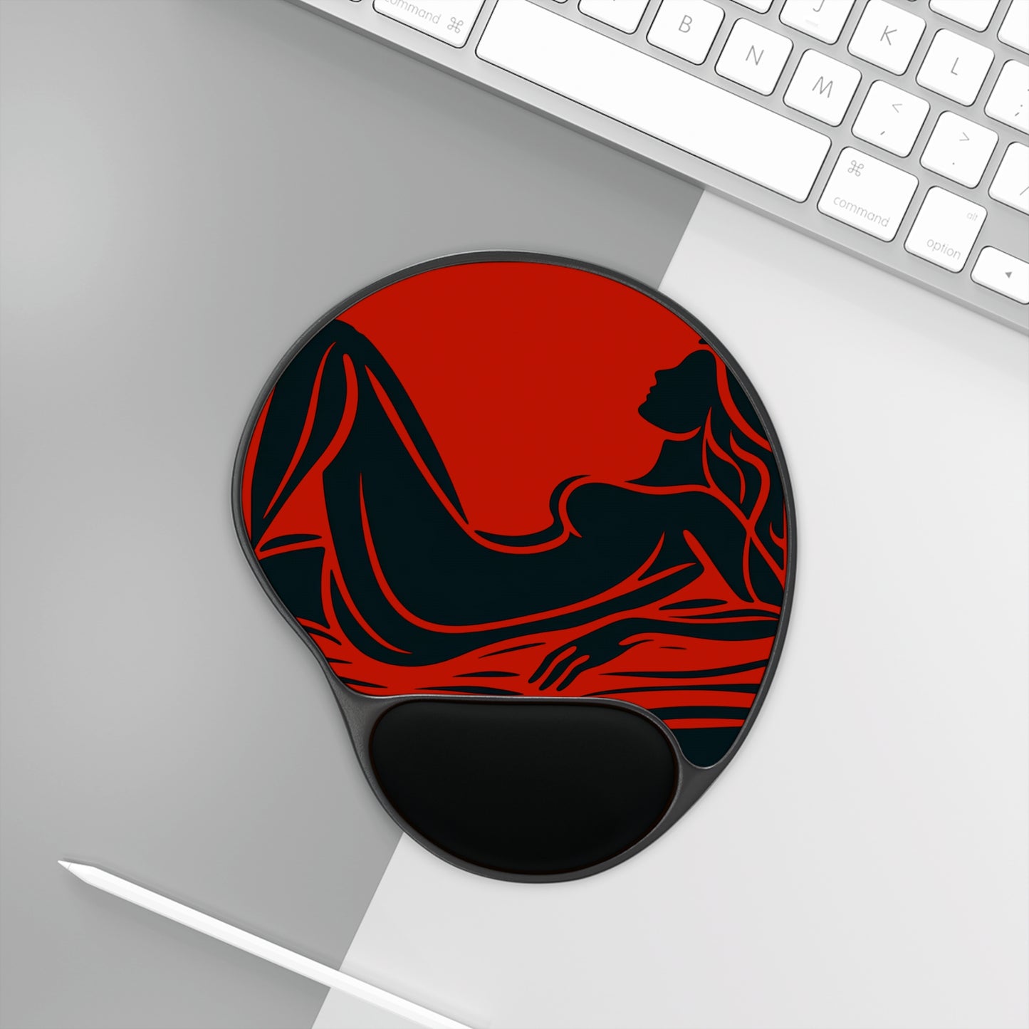 La La Mouse Pad With Wrist Rest