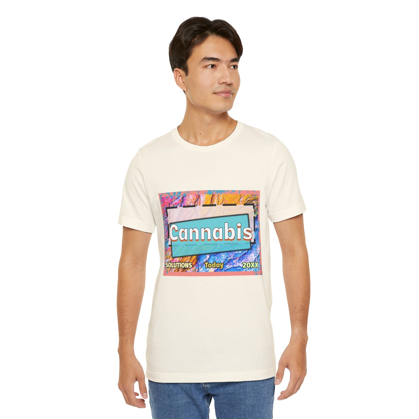 Trendy Cannabis Solutions Tee - Unisex Jersey Short Sleeve T-Shirt