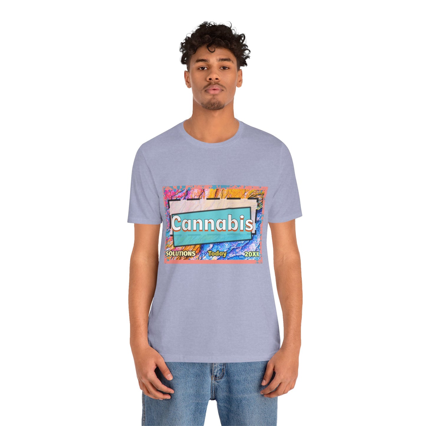 Trendy Cannabis Solutions Tee - Unisex Jersey Short Sleeve T-Shirt