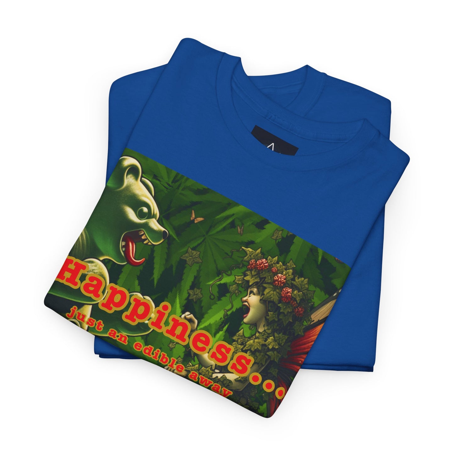 Happiness Jungle Unisex Heavy Cotton Tee, Graphic T-Shirt, Nature Lover Gift, Summer Wardrobe Essential, Unisex Casual Wear