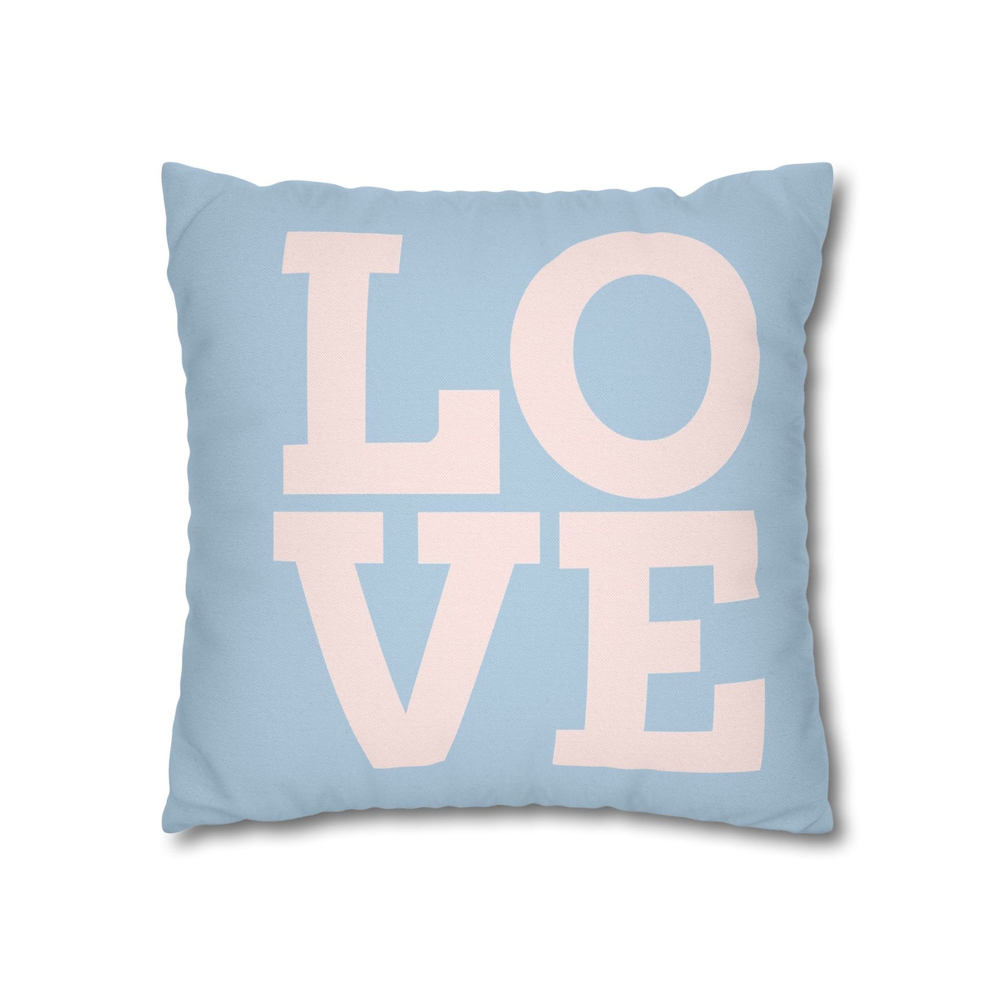 Spun Polyester Square Pillowcase