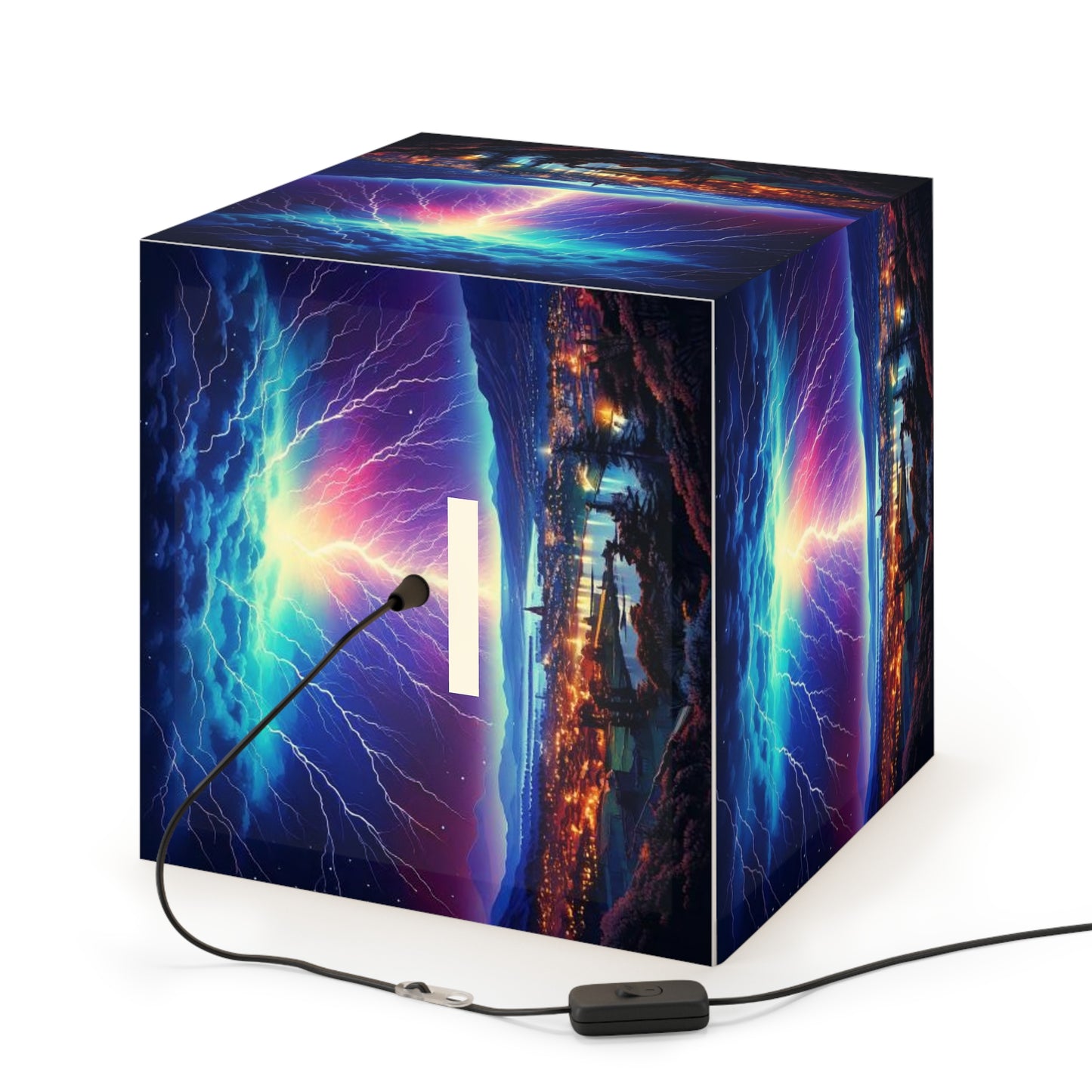 Simple Alluring Style Lighting Cube Lamp