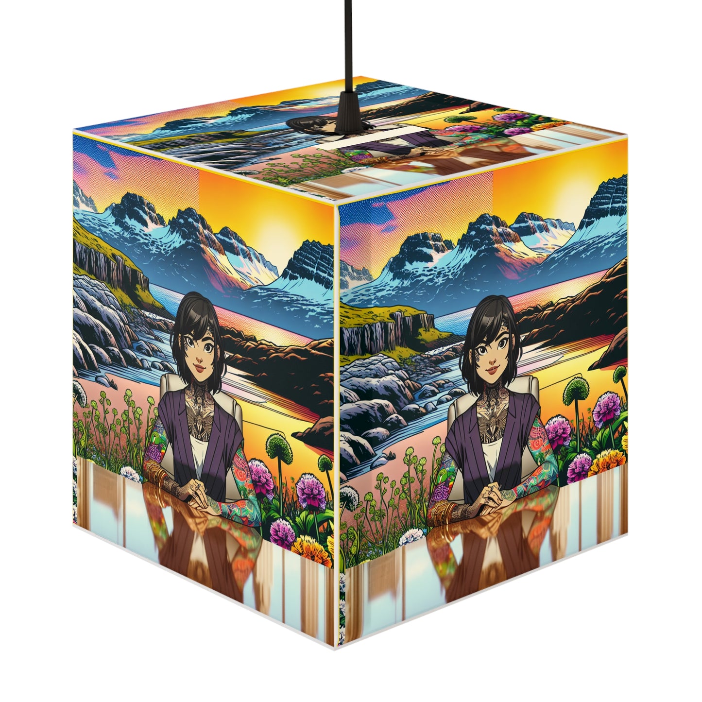 Is It You ? Light Cube Lamp