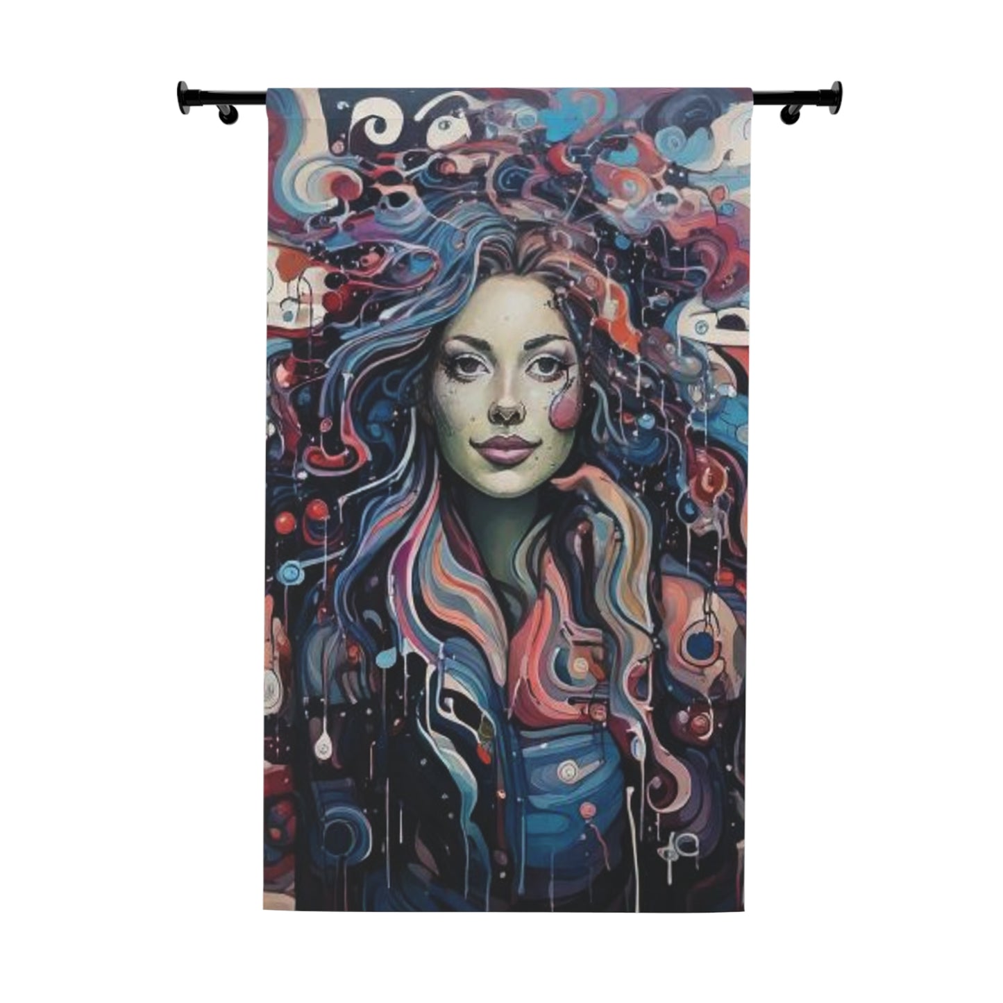 Be Yourself Window Curtains (1 Piece)