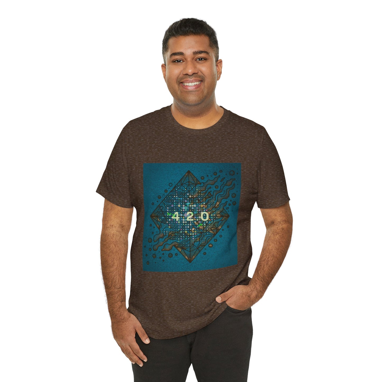 420 Graphic Unisex Jersey Tee - Casual Vibe for Celebrations