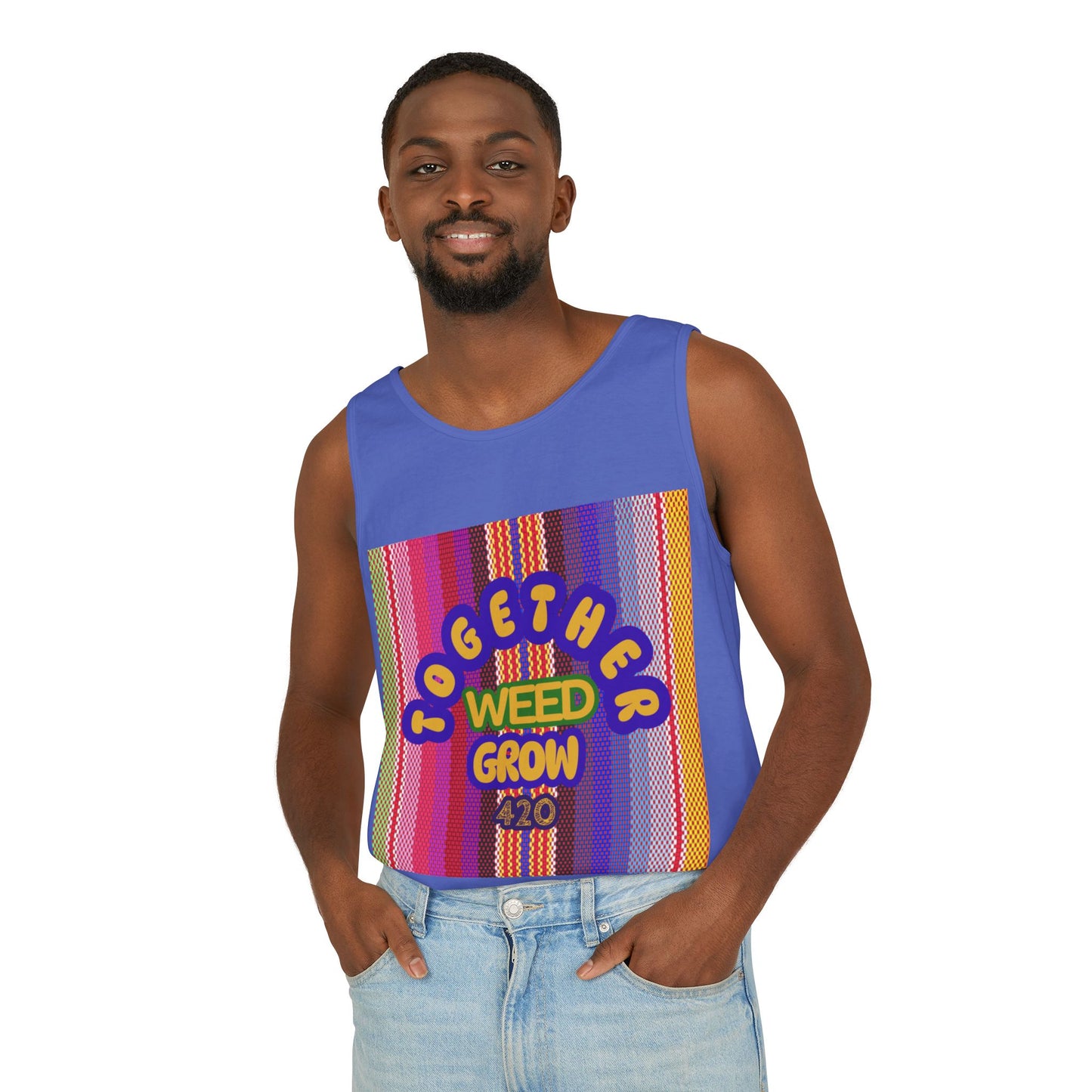 Together We Grow Unisex Tank Top - 420 Celebration Apparel