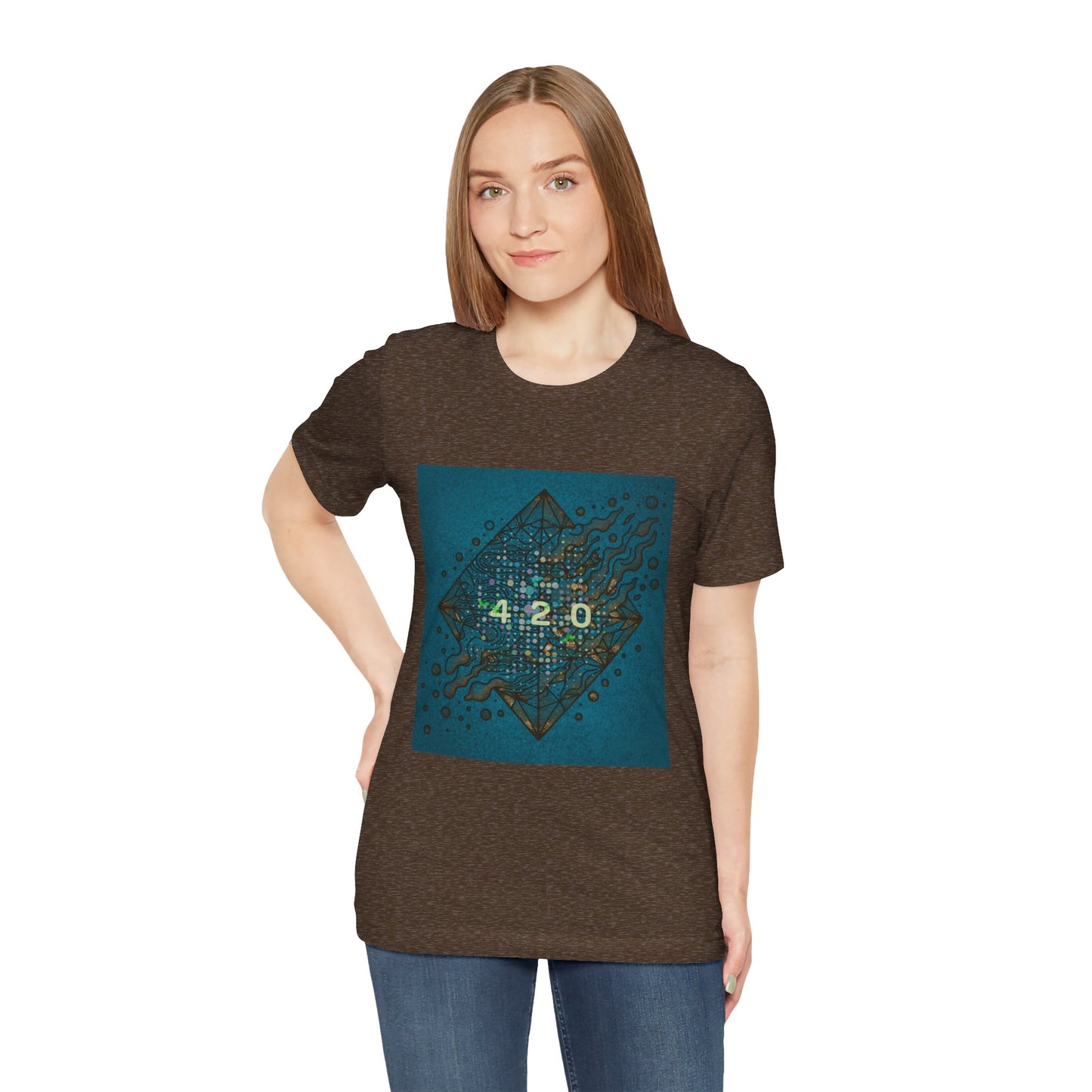 420 Graphic Unisex Jersey Tee - Casual Vibe for Celebrations