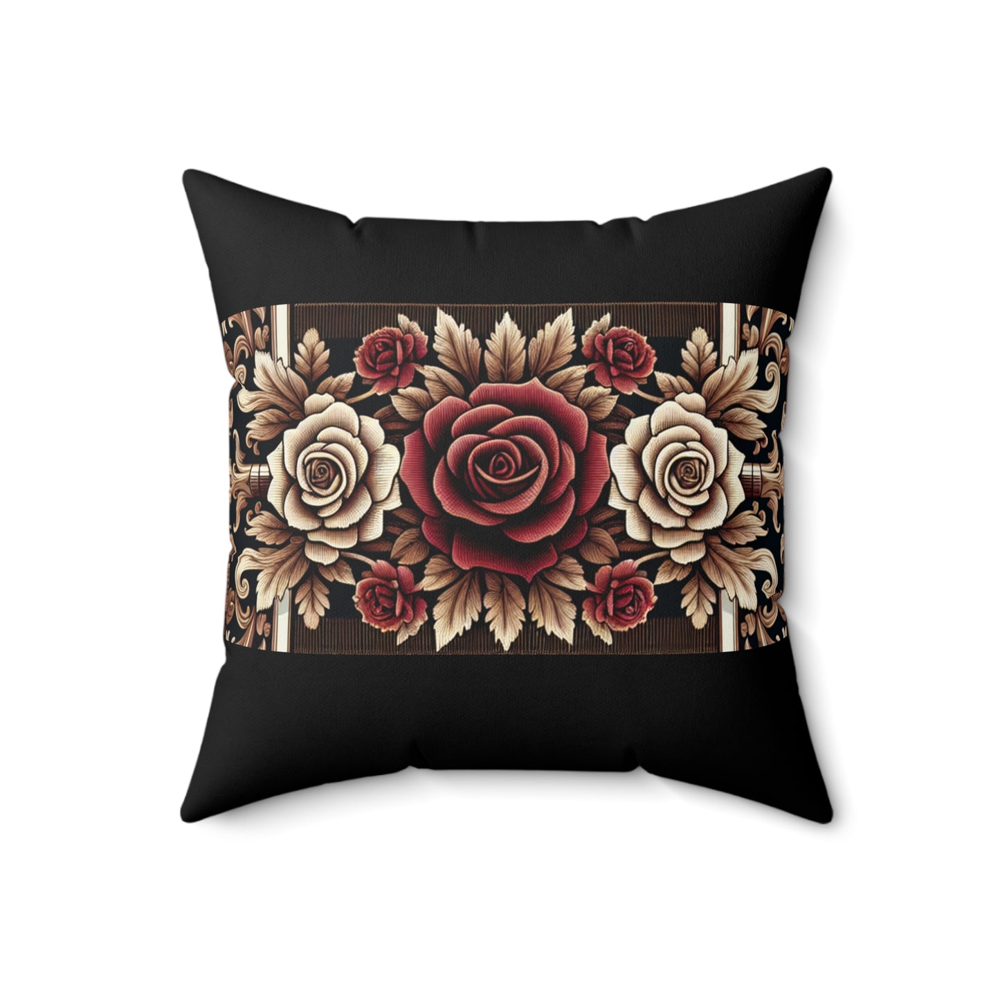 Spun Polyester Square Pillow