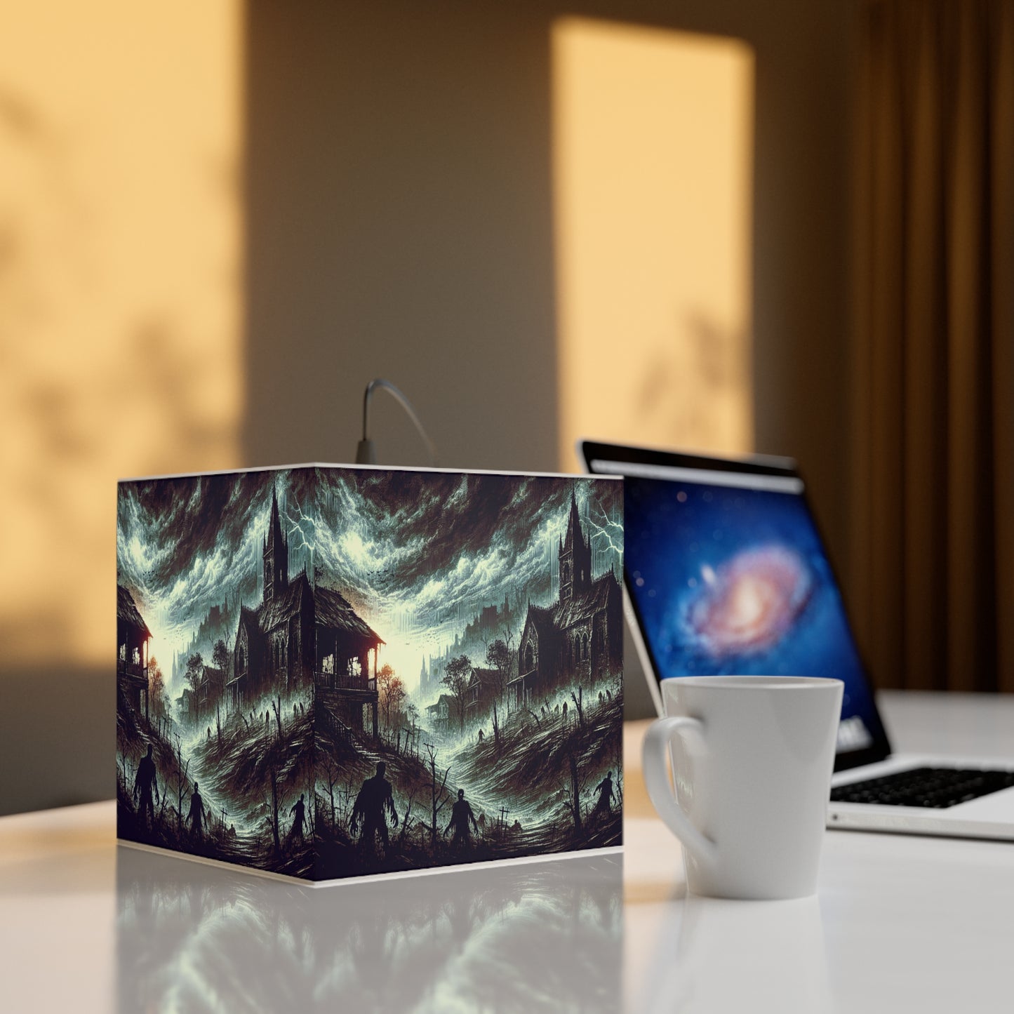 Ghouls Light Cube Lamp