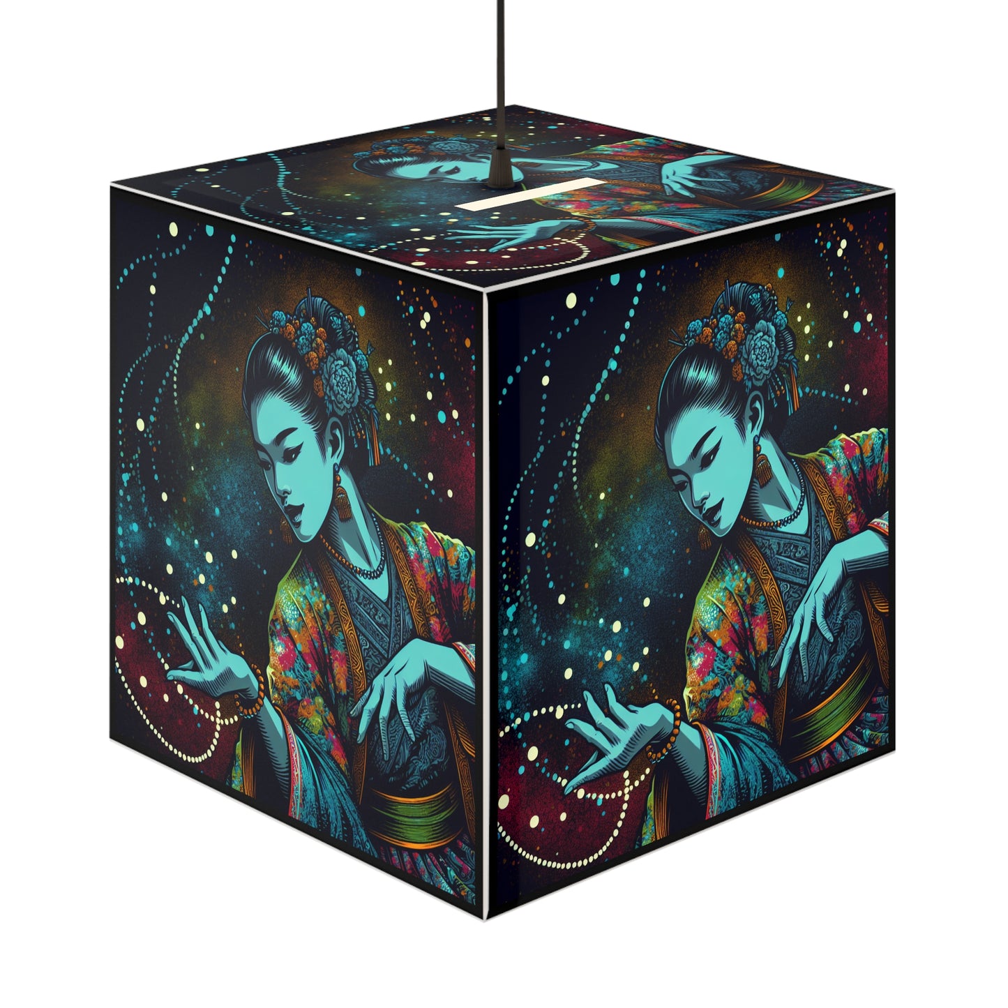 Light Her World Cube Lamp