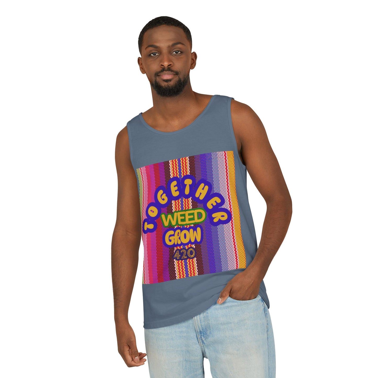 Together We Grow Unisex Tank Top - 420 Celebration Apparel