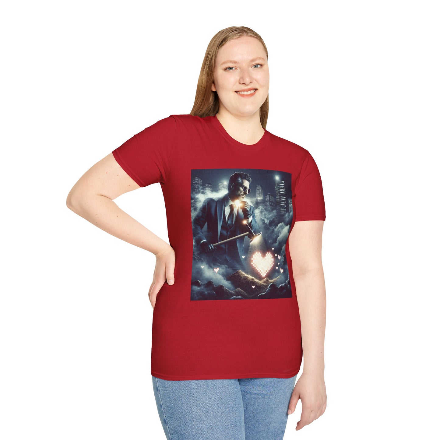 Simple Alluring Style Unisex Softstyle T-Shirt