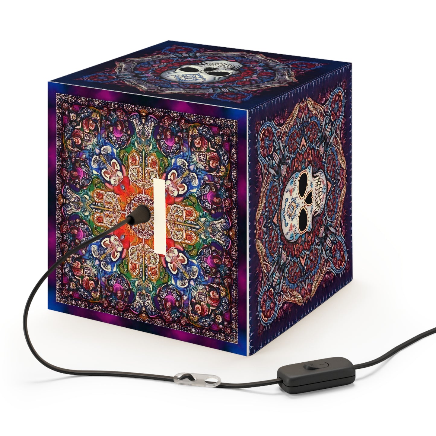 Skull Buddies Light Cube Lamp