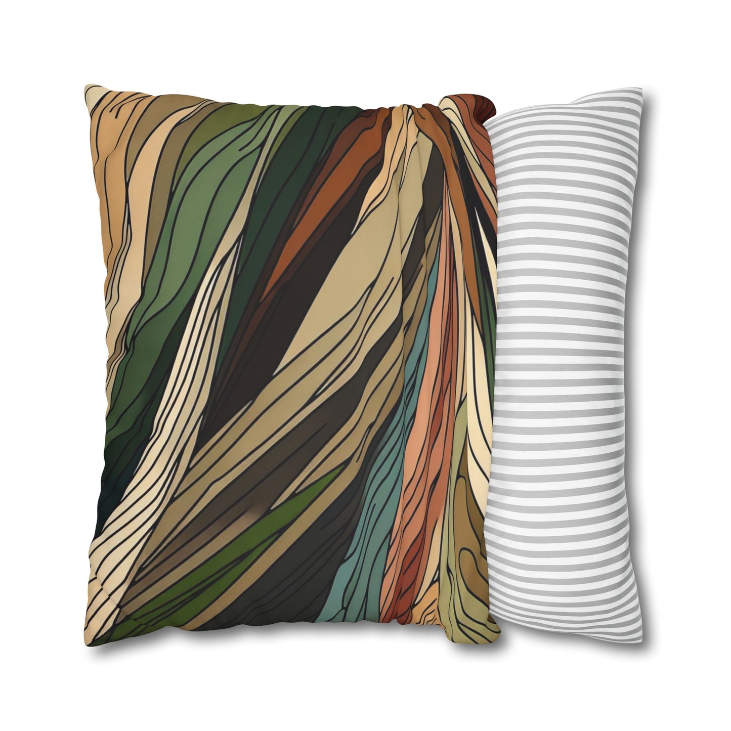Square Poly Canvas Pillowcase