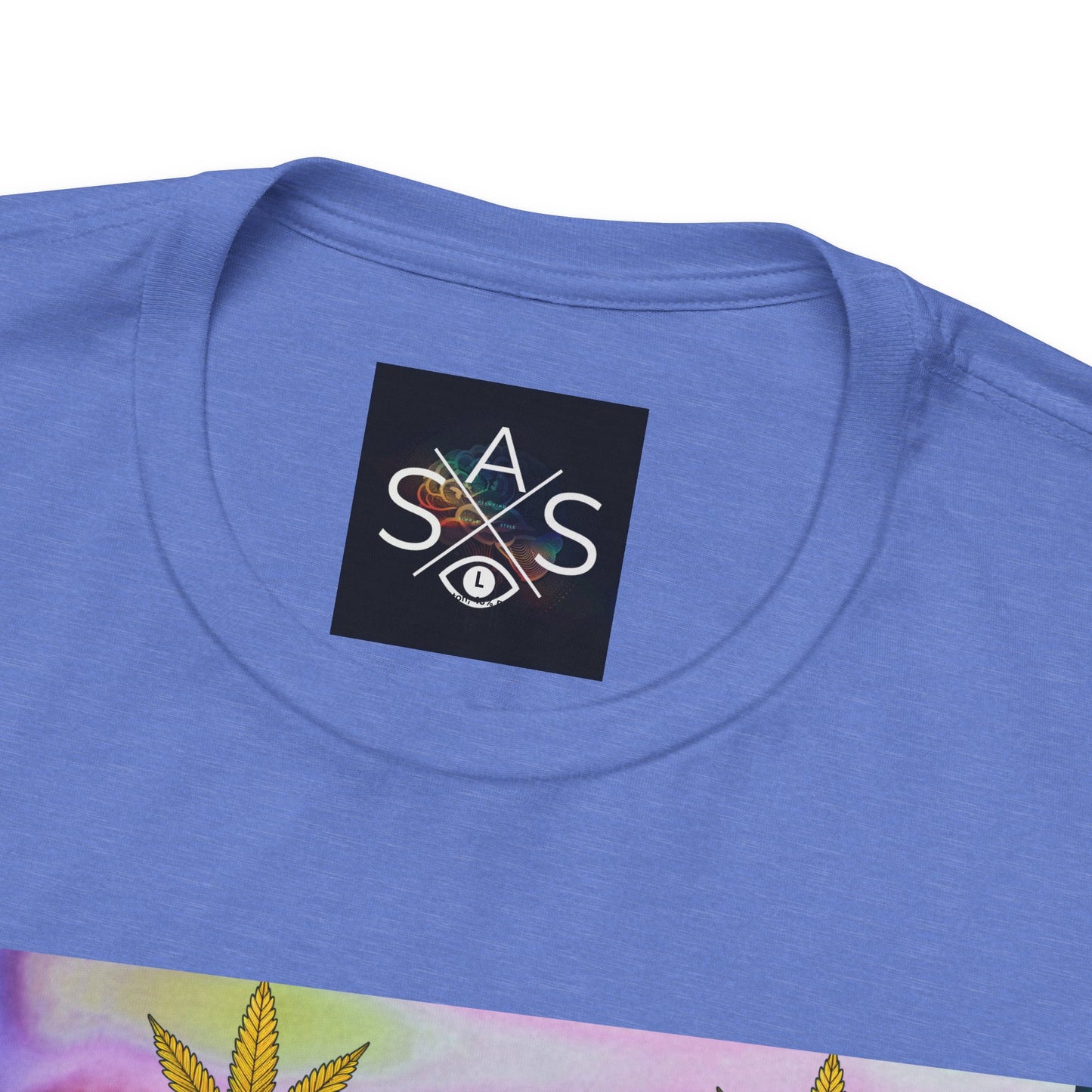 Vibrant Leaf Graphic Tee - Unisex Jersey Short Sleeve T-Shirt