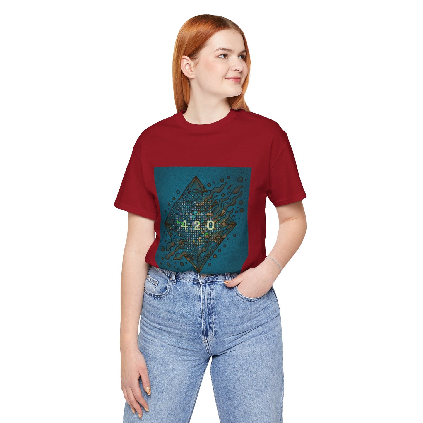 420 Graphic Unisex Jersey Tee - Casual Vibe for Celebrations