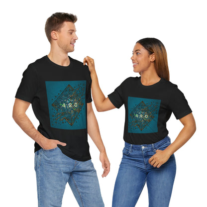 420 Graphic Unisex Jersey Tee - Casual Vibe for Celebrations
