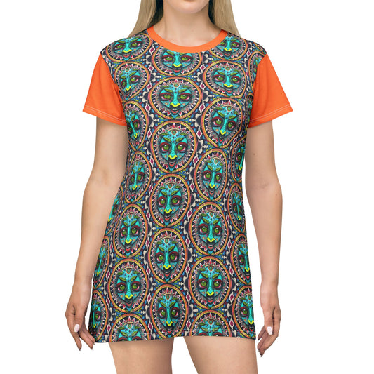 T-Shirt Dress (AOP)